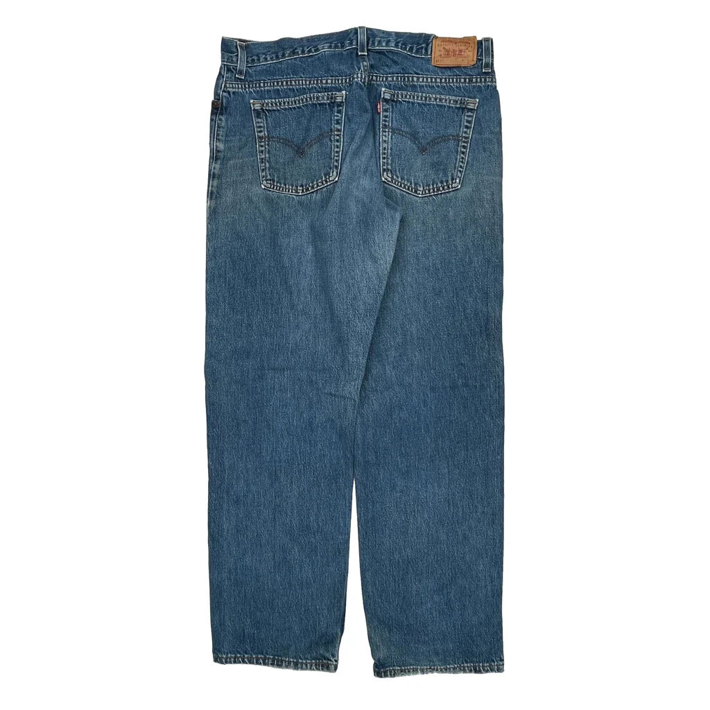 Buy Levis Jeans - 36W 30L Blue Denim Refurbished - $57.61 Levis Jeans - 36W 30L Blue Denim Refurbished - Thrifted (note: this is a term often used to describe second- refurbished available on Cerqular