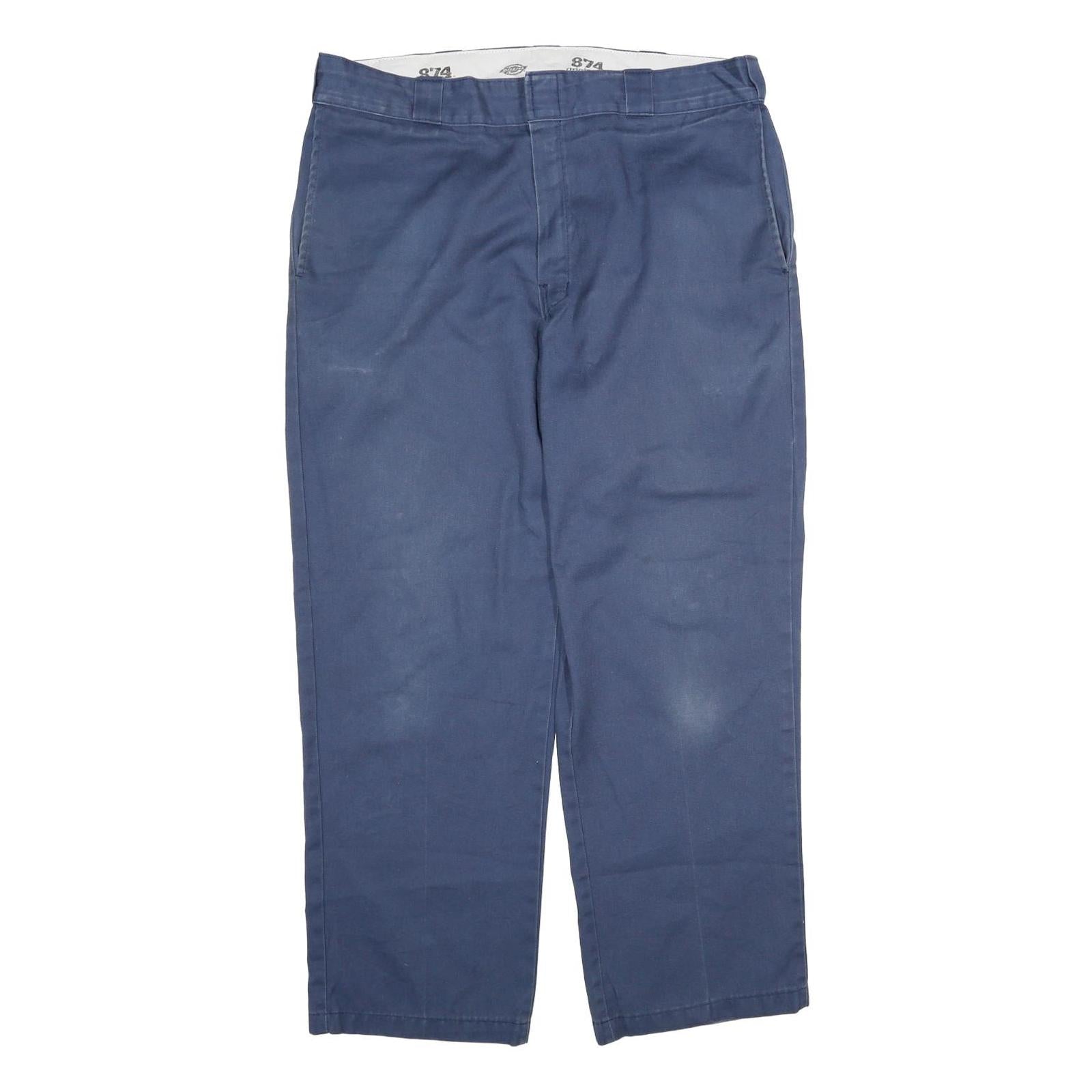Buy DICKIES Mens Cotton Navy Regular Straight Trousers W38 L30 Workwear Casual Refurbished - $37.69 DICKIES Mens Cotton Navy Regular Straight Trousers W38 L30 Workwear Casual Refurbished - N/A refurbished available on Cerqular