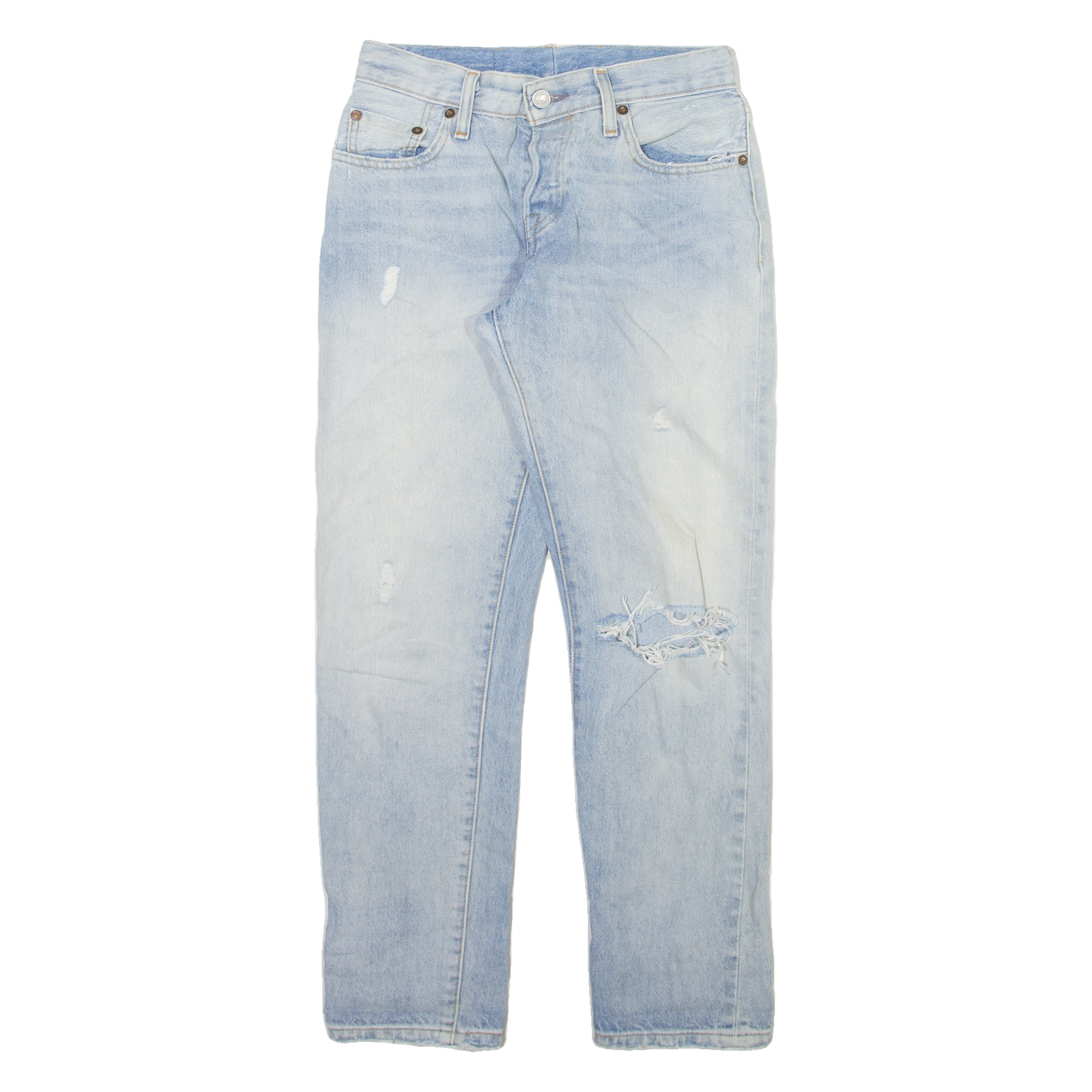 Buy LEVI'S 501CT Jeans Distressed Mens Blue Regular Tapered W24 L27 Refurbished - $24.95 LEVI'S 501CT Jeans Distressed Mens Blue Regular Tapered W24 L27 Refurbished - N/A refurbished available on Cerqular