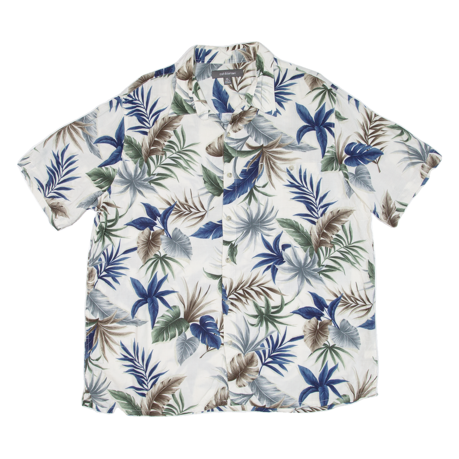Buy CROFT & BARROW Mens Hawaiian Shirt Blue Floral XL Refurbished - $23.39 CROFT & BARROW Mens Hawaiian Shirt Blue Floral XL Refurbished - N/A refurbished available on Cerqular