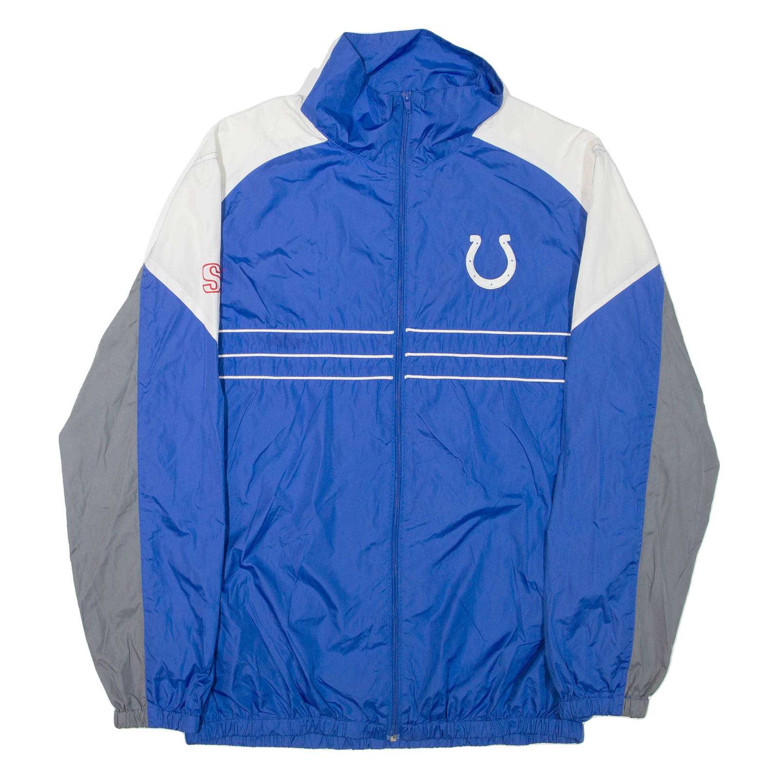 NFL Indianapolis Colts Mens Track Jacket Blue USA L Refurbished - N/A refurbished available on Cerqular