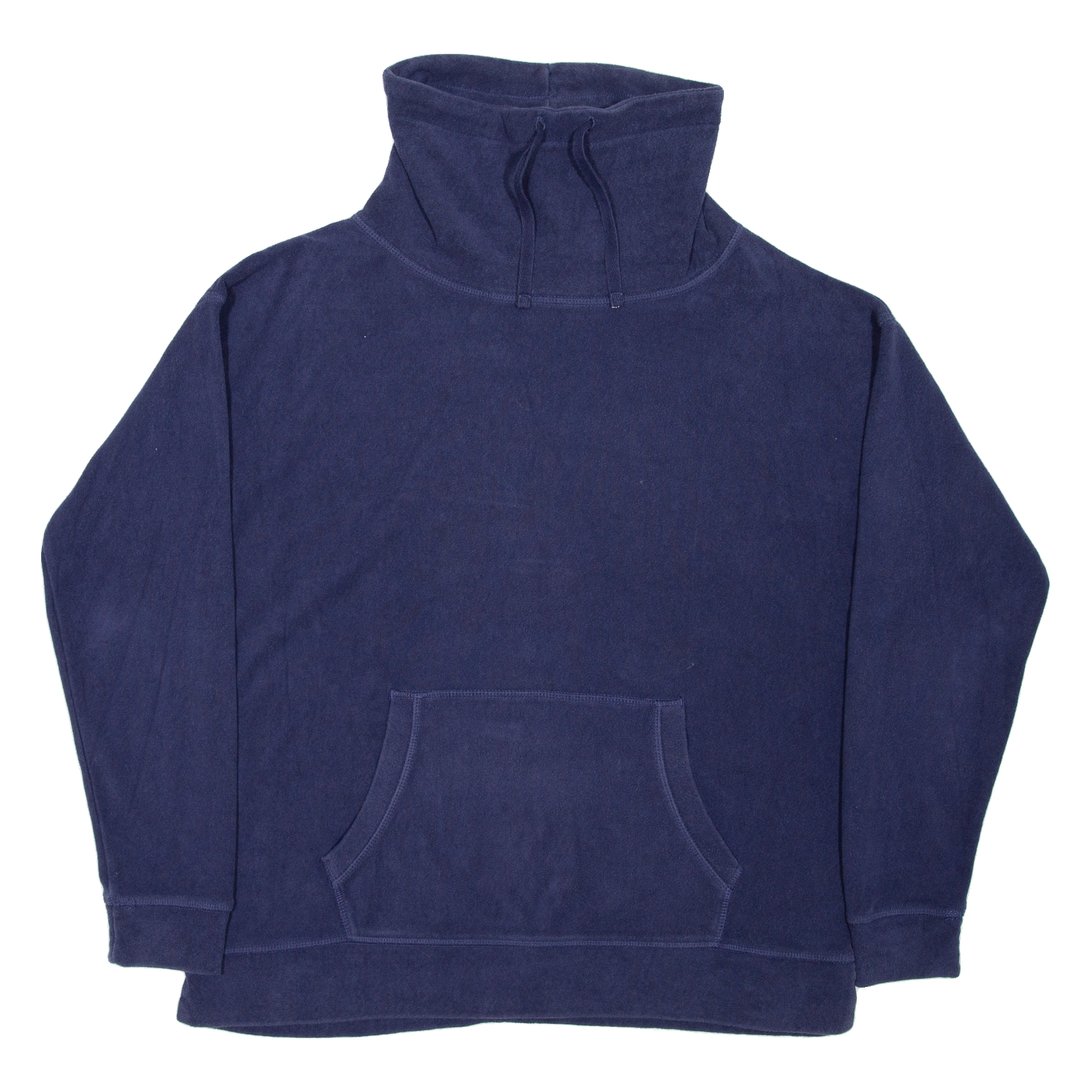 FAT FACE Womens Jumper Blue High Neck Tight Knit M Refurbished - N/A refurbished available on Cerqular