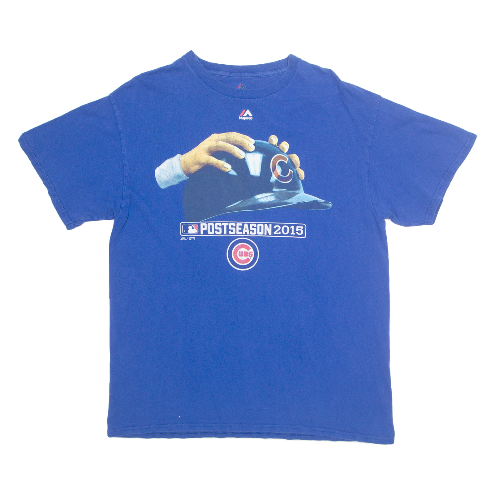 MAJESTIC Colts Mens T-Shirt Blue USA L Refurbished - N/A refurbished available on Cerqular