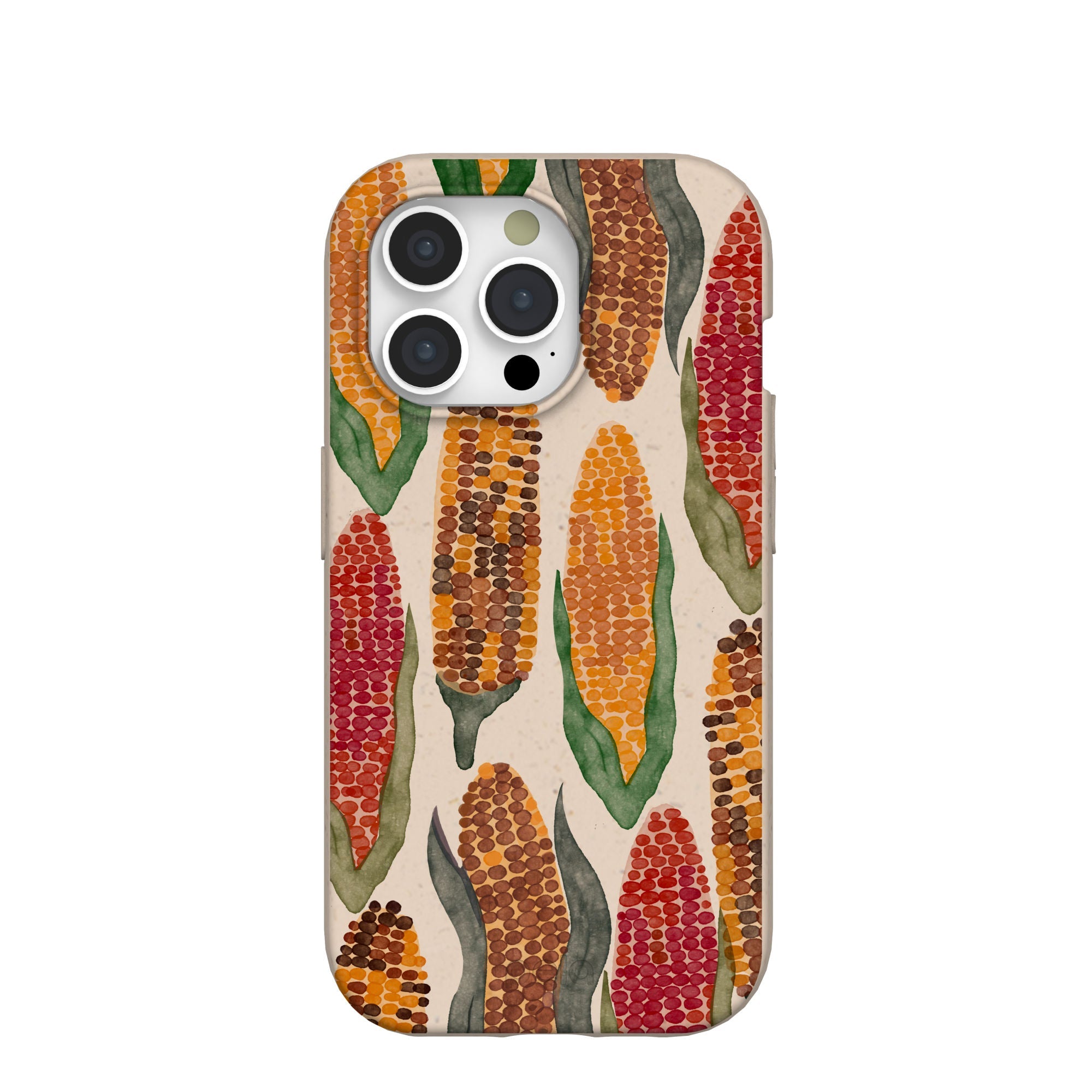 Seashell Cornfield iPhone 15 Pro Case Refurbished - Pela Case refurbished available on Cerqular