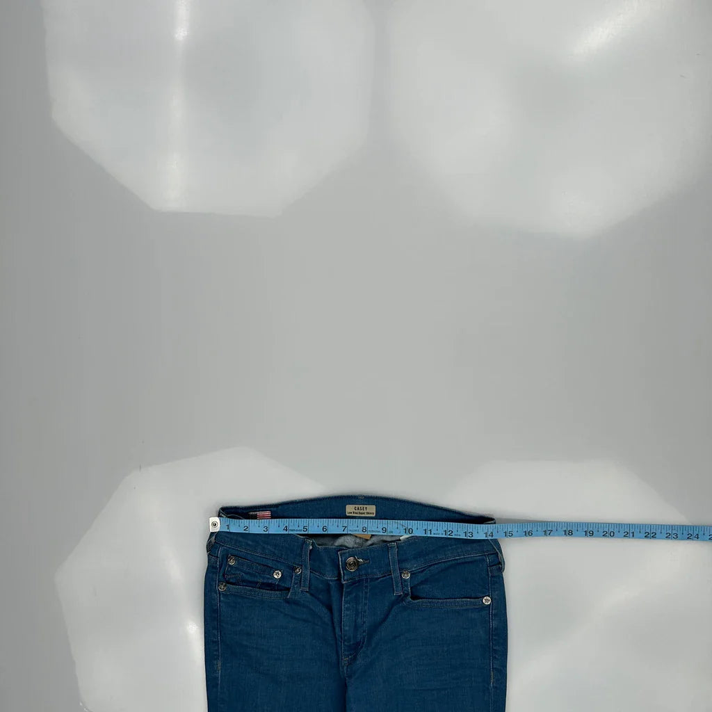 Buy True Religion Skinny Jeans - 27W UK 6 Blue Cotton Refurbished - $53.59 True Religion Skinny Jeans - 27W UK 6 Blue Cotton Refurbished - Thrifted (note: this is a term often used to describe second- refurbished available on Cerqular