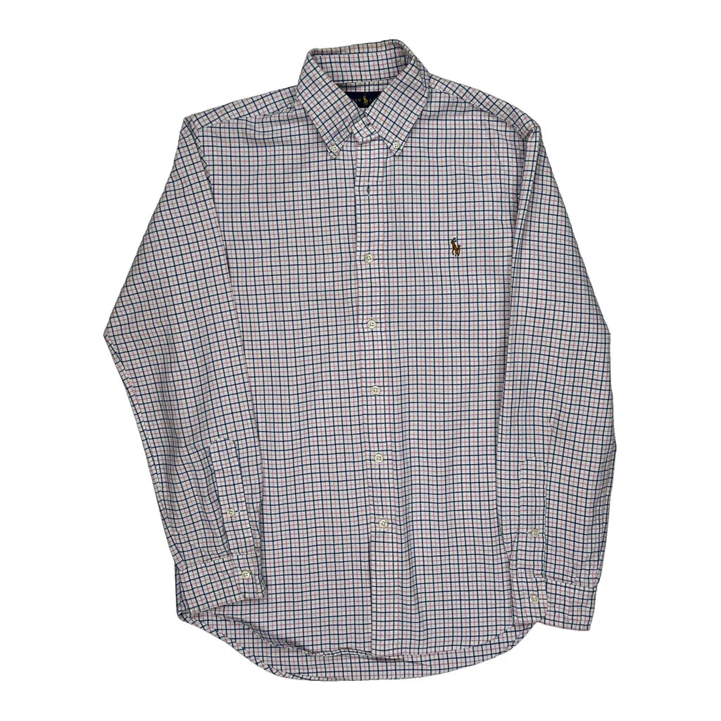 Ralph Lauren Checked Shirt - Small Multicoloured Cotton Refurbished - Thrifted (note: this is a term often used to describe second- refurbished available on Cerqular