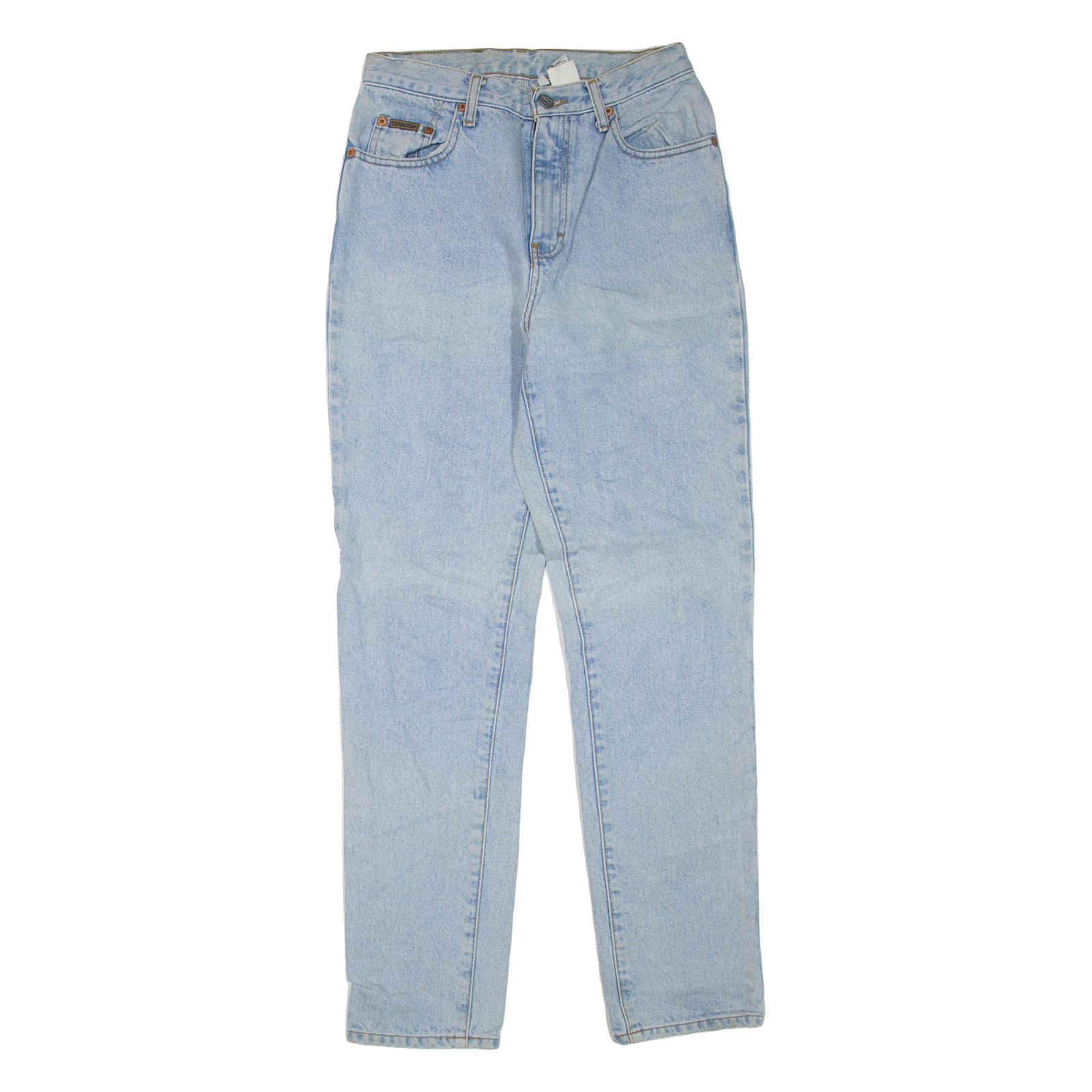 CALVIN KLEIN JEANS Womens Jeans Blue Regular Tapered W26 L31 Refurbished - N/A refurbished available on Cerqular