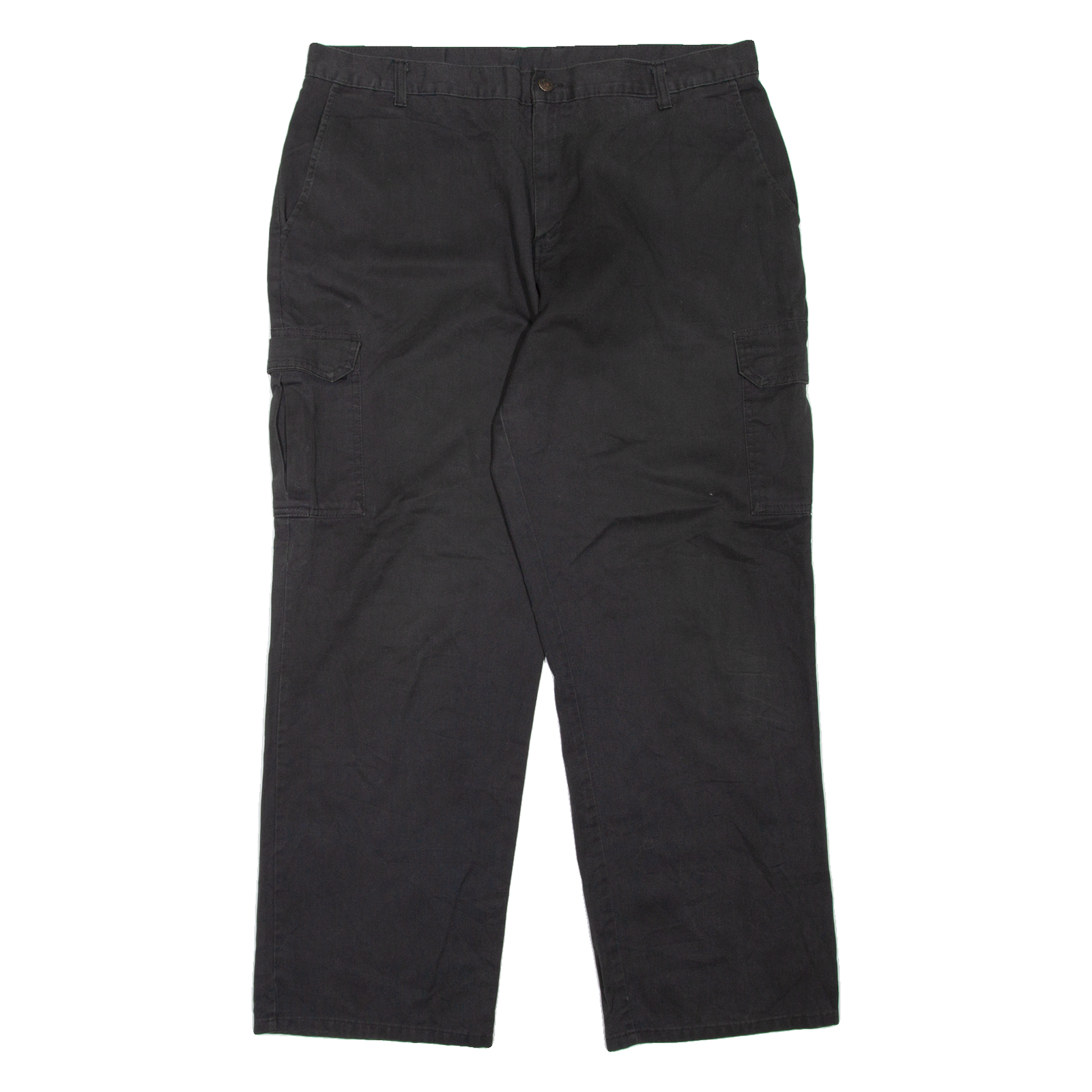 DICKIES Cargo Workwear Mens Trousers Black Relaxed Tapered W38 L32 Refurbished - N/A refurbished available on Cerqular