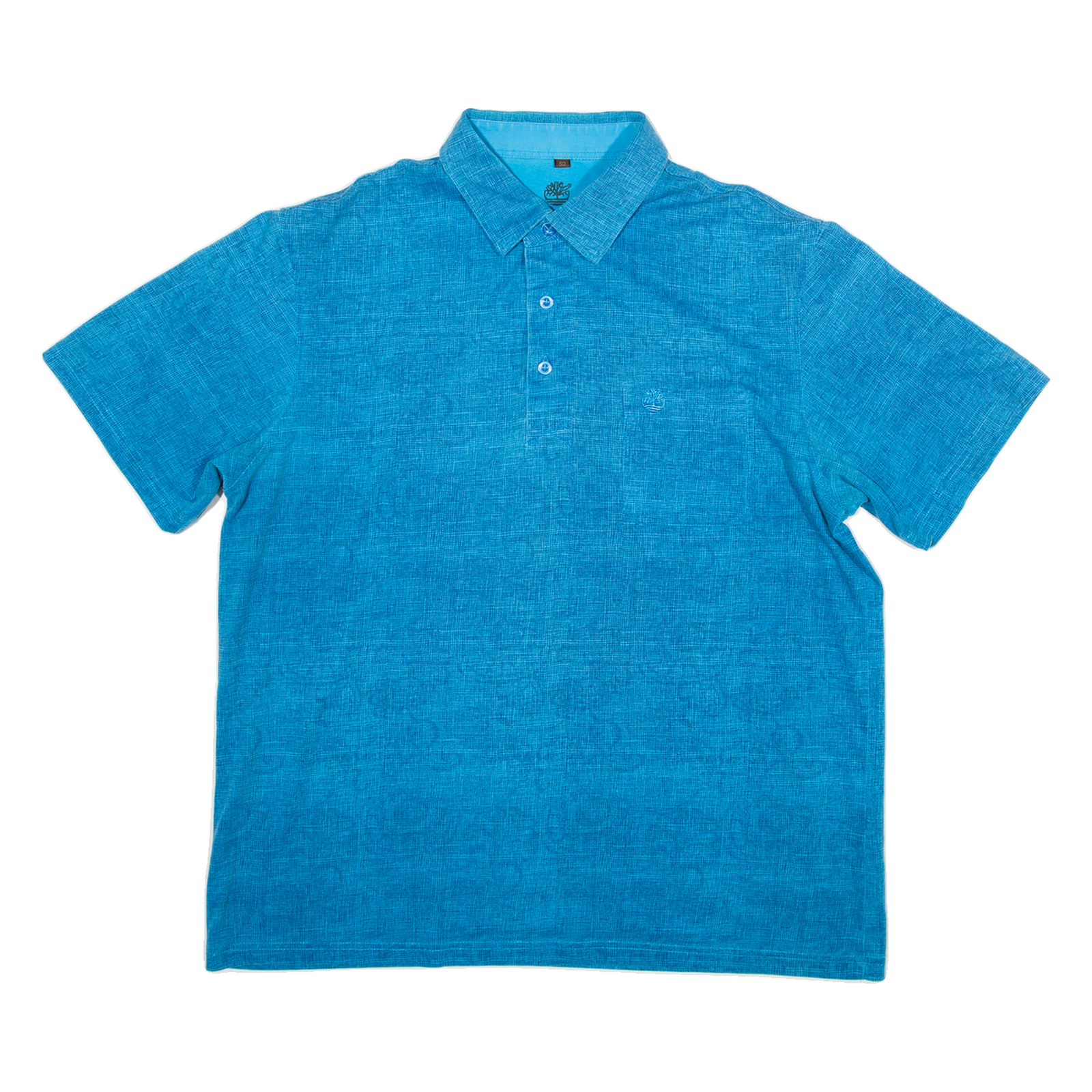 TIMBERLAND Mens Polo Shirt Blue L Refurbished - N/A refurbished available on Cerqular