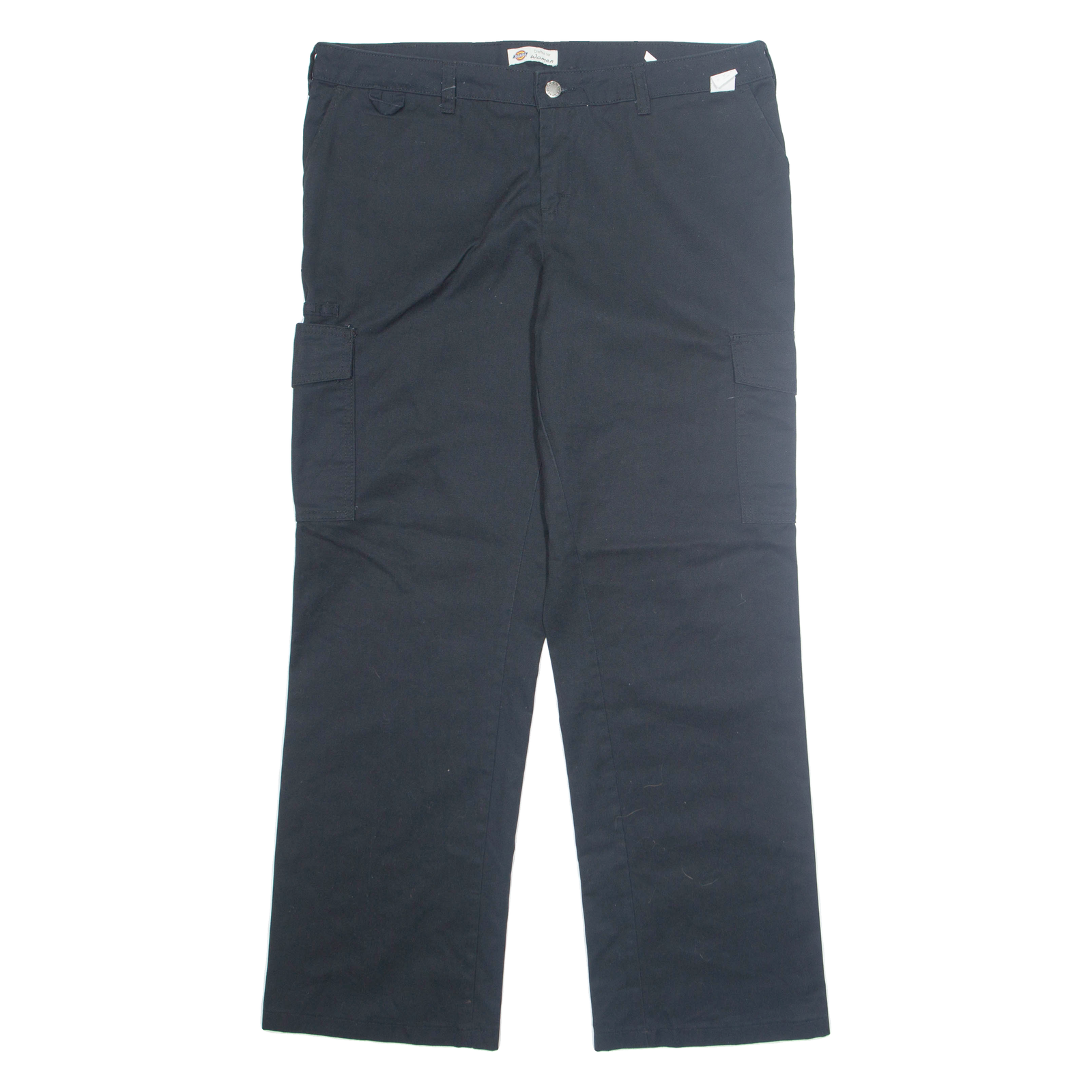 DICKIES Workwear Womens Trousers Black Regular Straight W38 L30 Refurbished - N/A refurbished available on Cerqular