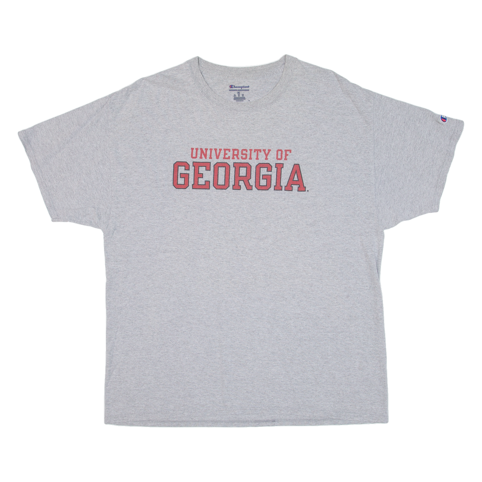 CHAMPION University Of Georgia Mens T-Shirt Grey XL Refurbished - N/A refurbished available on Cerqular