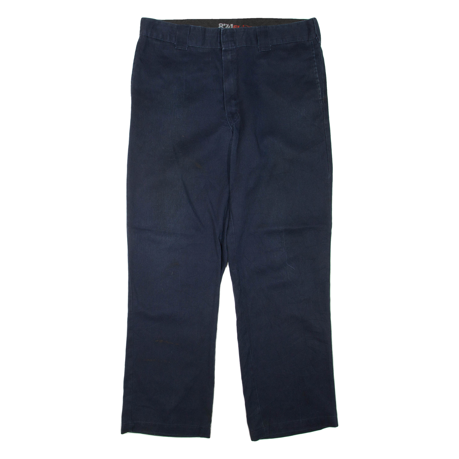 DICKIES Mens Trousers Blue Regular Straight W36 L32 Refurbished - N/A refurbished available on Cerqular