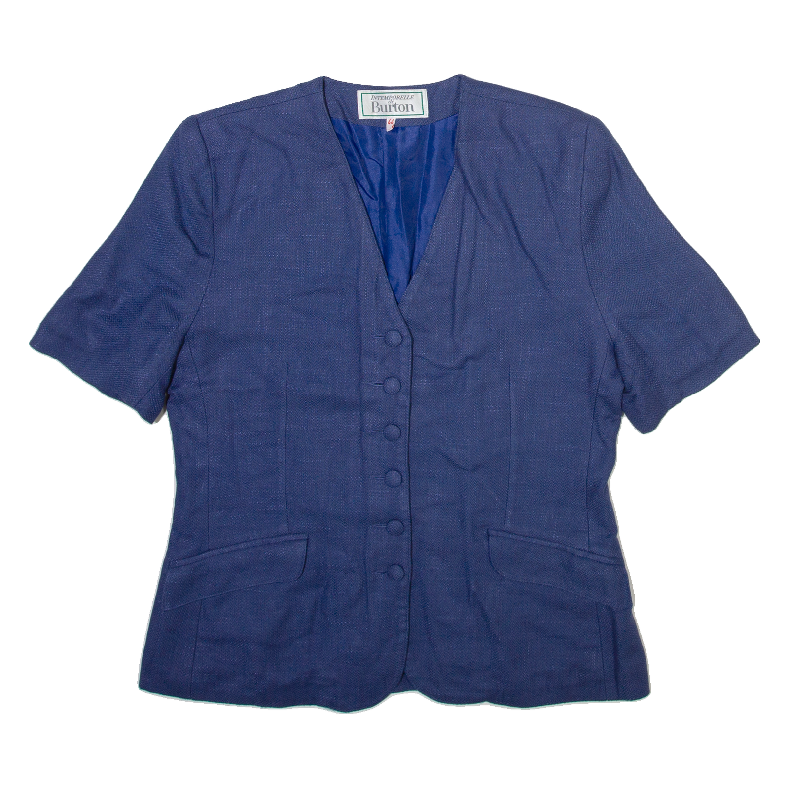 Buy INTEMPORELLE DE BURTON Womens Blazer Jacket Blue Linen S Refurbished - $28.07 INTEMPORELLE DE BURTON Womens Blazer Jacket Blue Linen S Refurbished - N/A refurbished available on Cerqular