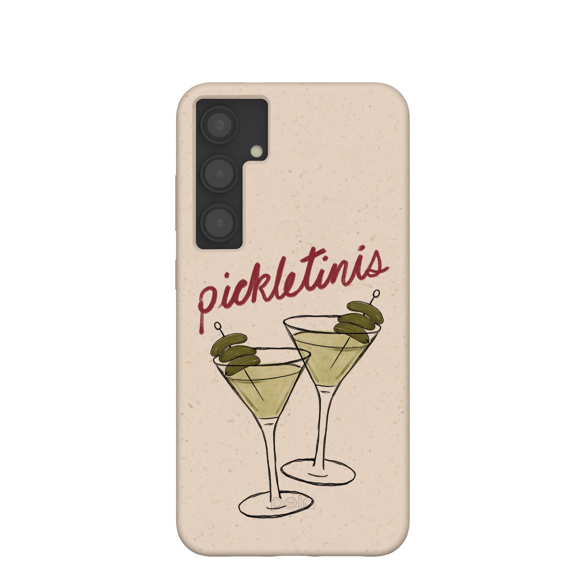 Seashell Pickletinis Samsung Galaxy S24+(Plus) Case Refurbished - Pela Case refurbished available on Cerqular