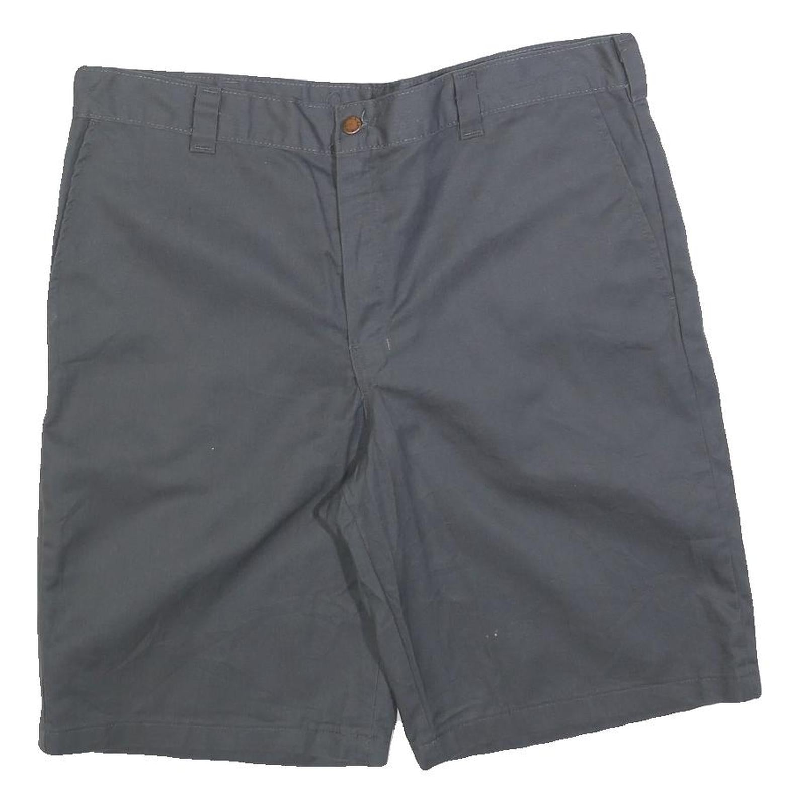 DICKIES Mens Shorts Grey Casual XL W38 Workwear Cotton Blend Comfortable Refurbished - N/A refurbished available on Cerqular