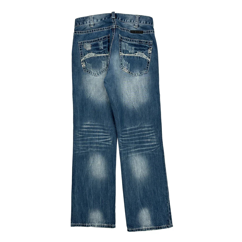 Buy B Tuff Jeans - 31W 32L Blue Cotton Refurbished - $84.41 B Tuff Jeans - 31W 32L Blue Cotton Refurbished - Thrifted (note: this is a term often used to describe second- refurbished available on Cerqular