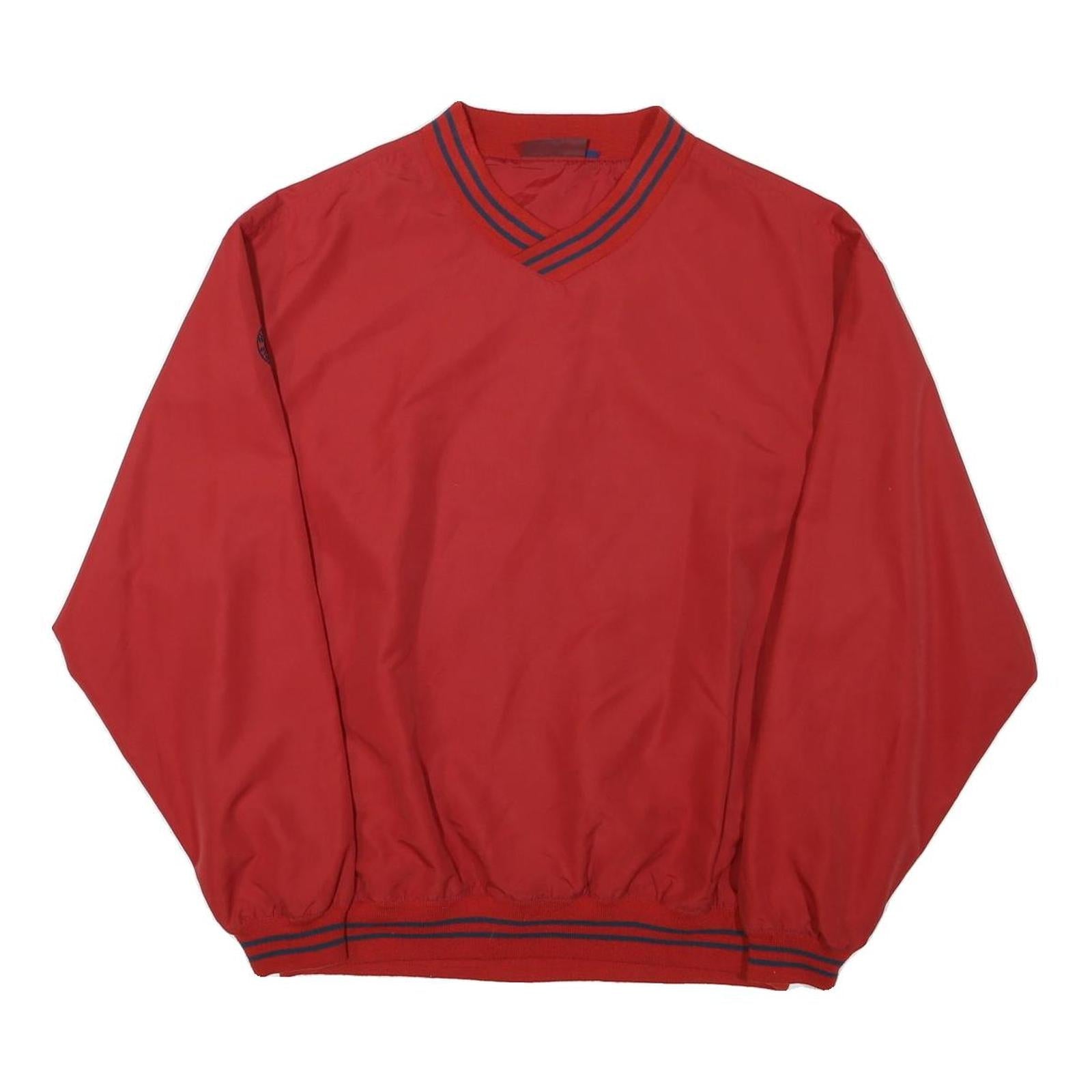 GLENMUIR Mens Red Crew Neck L Sweatshirt Pullover Lightweight Casual Refurbished - N/A refurbished available on Cerqular