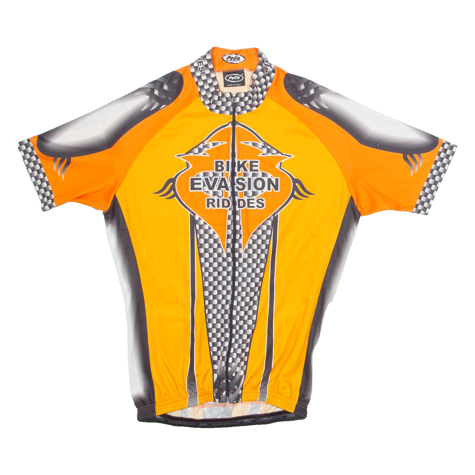 PELLA Cycling Mens Jersey Orange 1/4 Zip M Refurbished - N/A refurbished available on Cerqular