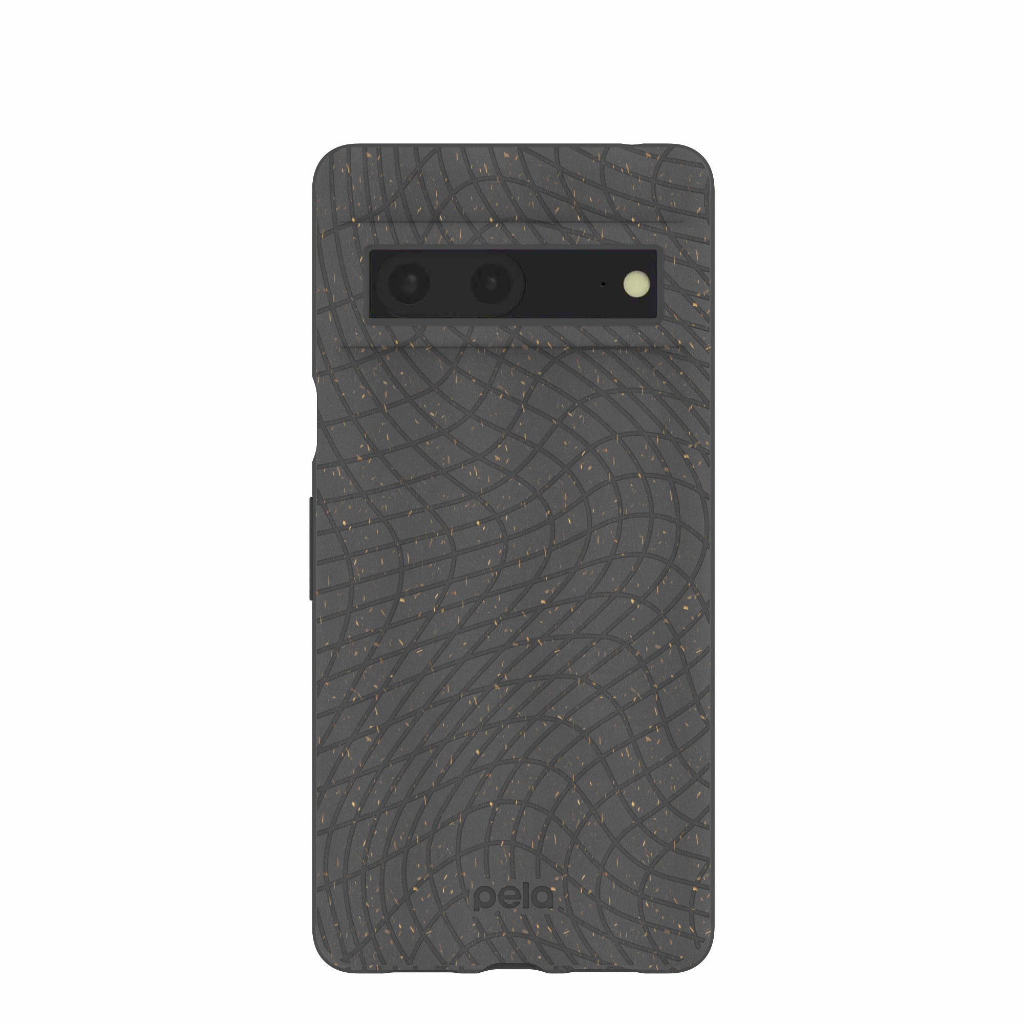 Black Mesh Flex Google Pixel 7 Case Refurbished - Pela Case refurbished available on Cerqular