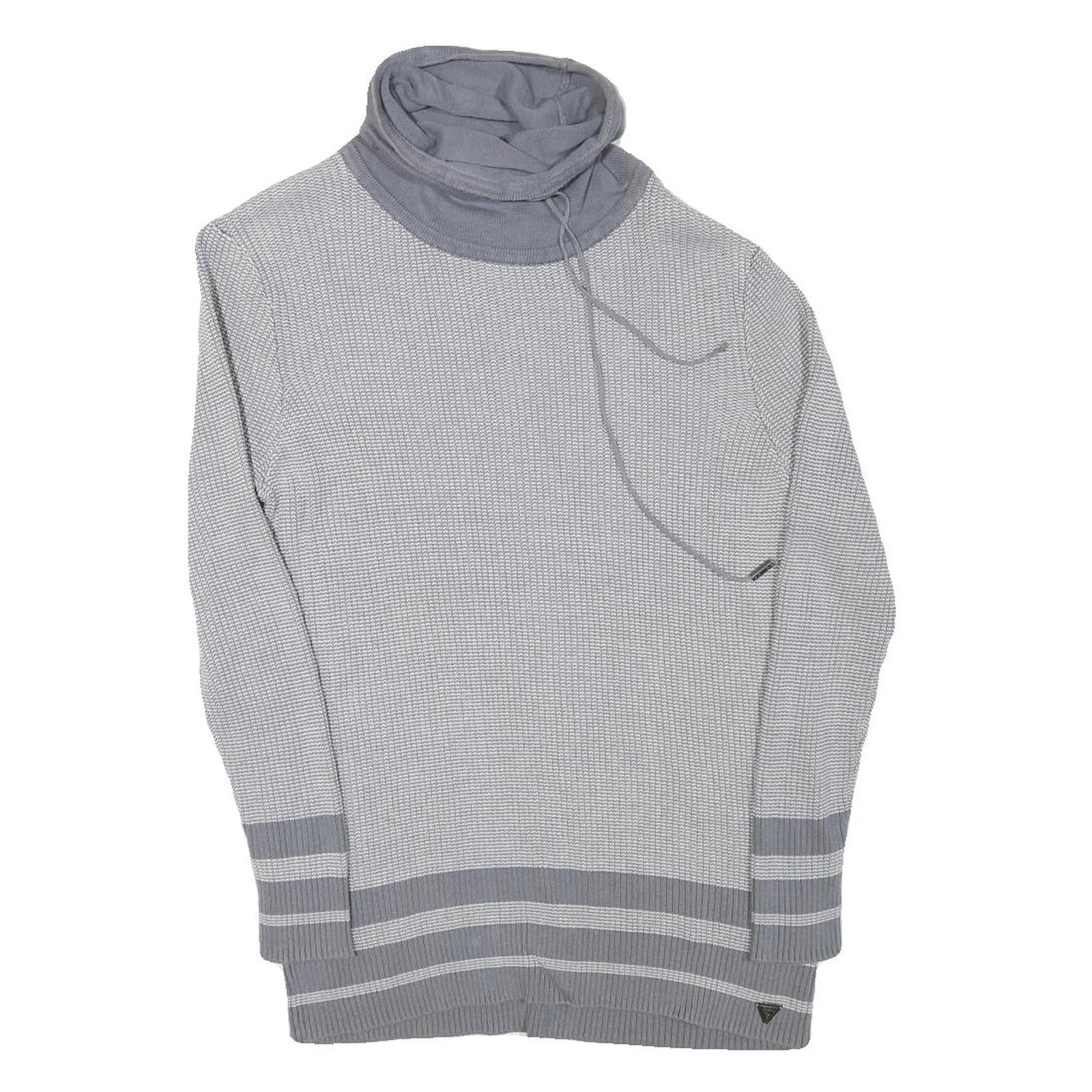 Buy GUESS Womens Grey & Light Grey Plain Pullover Roll Neck Basic Knit M Lightweight Refurbished - $41.59 GUESS Womens Grey & Light Grey Plain Pullover Roll Neck Basic Knit M Lightweight Refurbished - N/A refurbished available on Cerqular