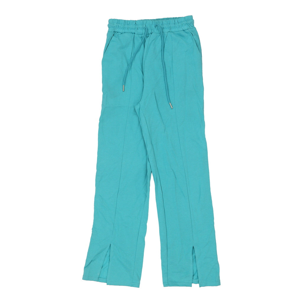 Unbranded Joggers - Medium Blue Cotton Blend Refurbished - Thrifted (note: this is a term often used to describe second- refurbished available on Cerqular
