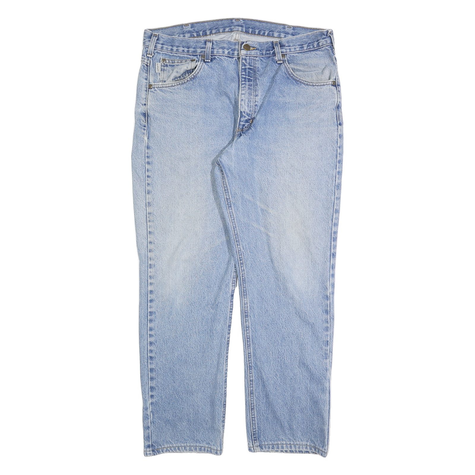 Buy CARHARTT Mens Regular Fit Blue Denim Light Wash Jeans W34 L30 Classic Zip Refurbished - $55.89 CARHARTT Mens Regular Fit Blue Denim Light Wash Jeans W34 L30 Classic Zip Refurbished - N/A refurbished available on Cerqular