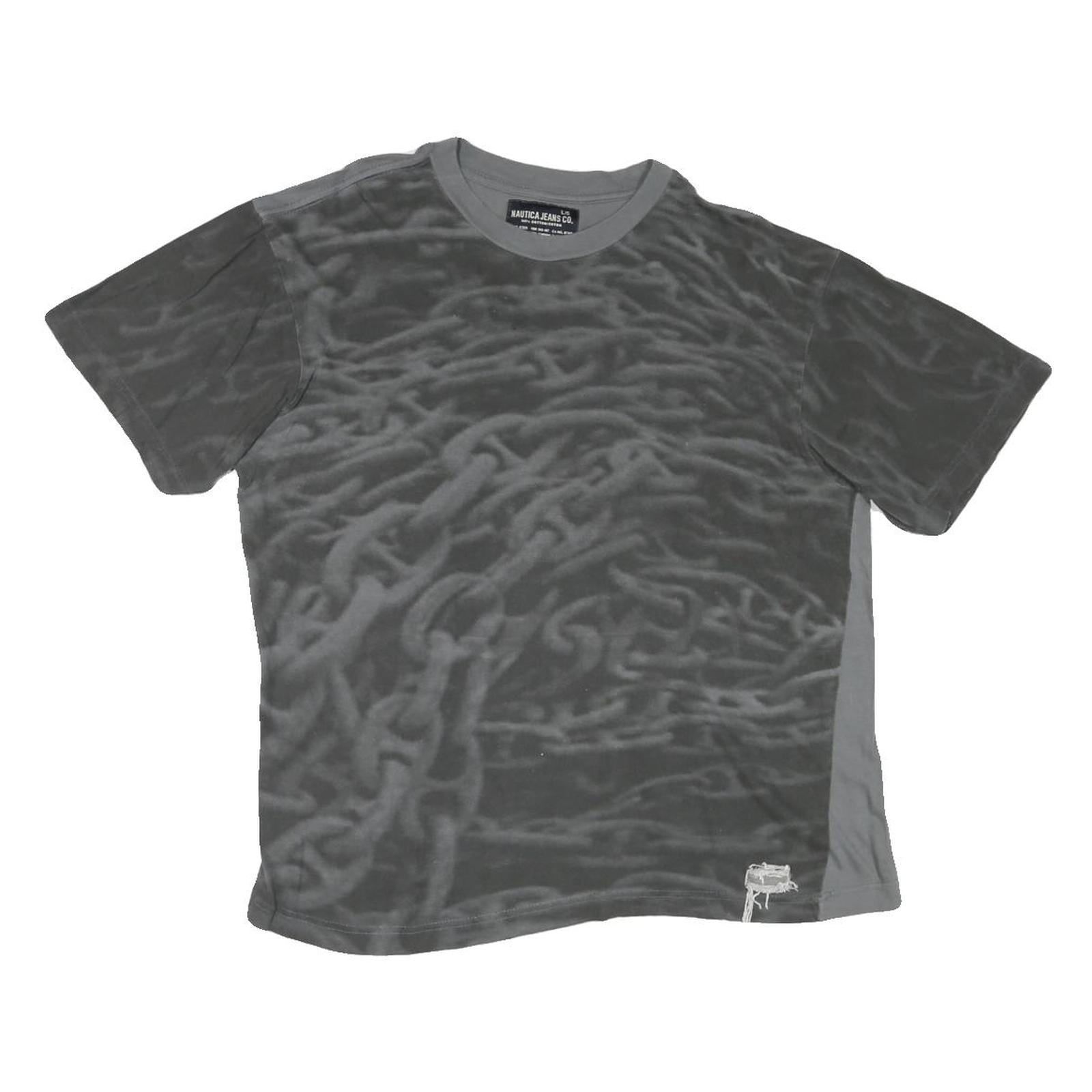 Buy NAUTICA Womens Grey & Dark Grey Cotton Blend T-Shirt L Short Sleeve Crew Neck Refurbished - $19.49 NAUTICA Womens Grey & Dark Grey Cotton Blend T-Shirt L Short Sleeve Crew Neck Refurbished - N/A refurbished available on Cerqular