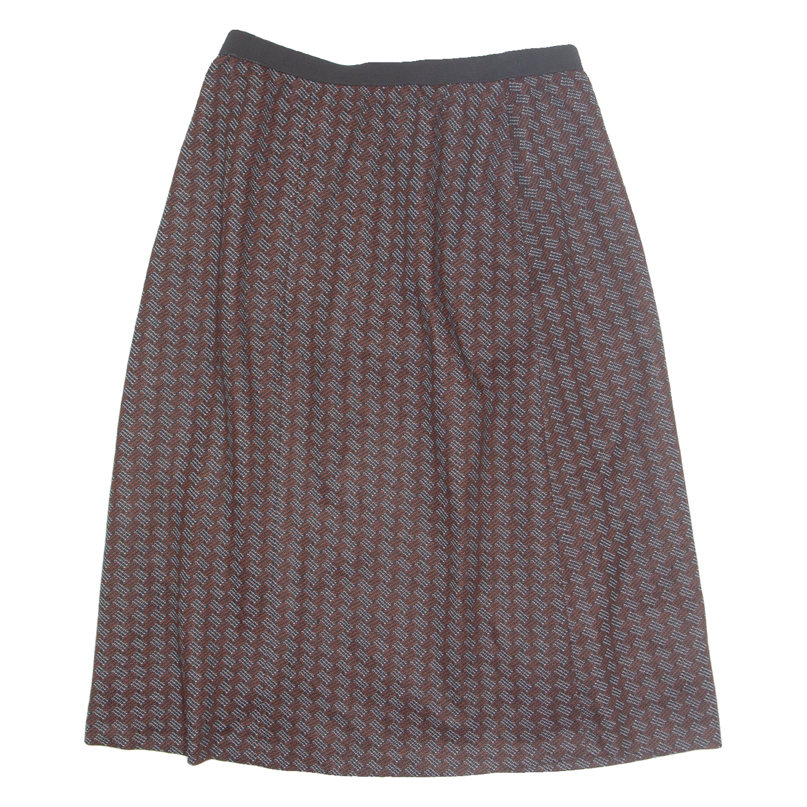 Womens Straight Skirt Orange Knee Length Chevron S Refurbished - N/A refurbished available on Cerqular