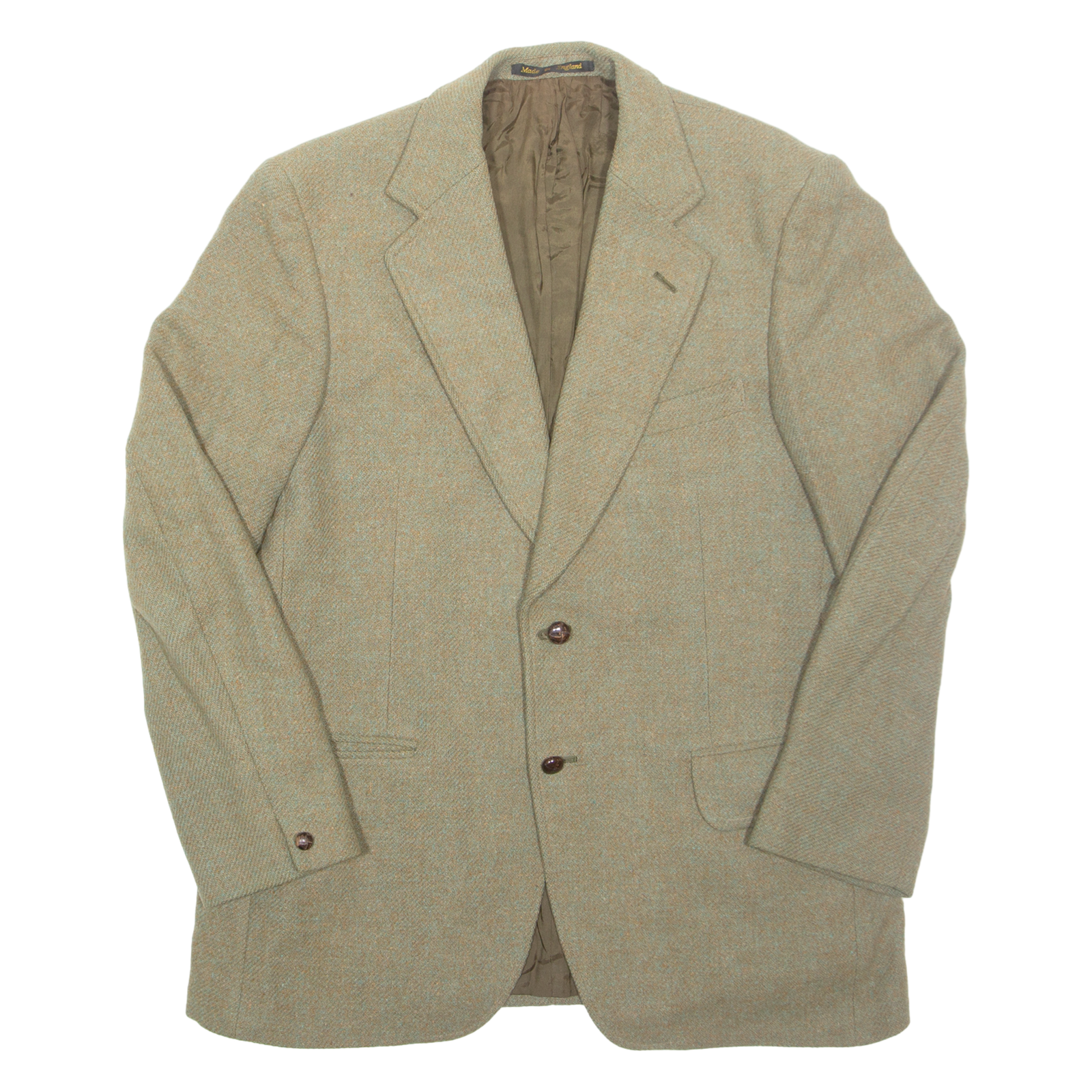 JONELLE Mens Blazer Jacket Green Tweed Wool M Refurbished - N/A refurbished available on Cerqular