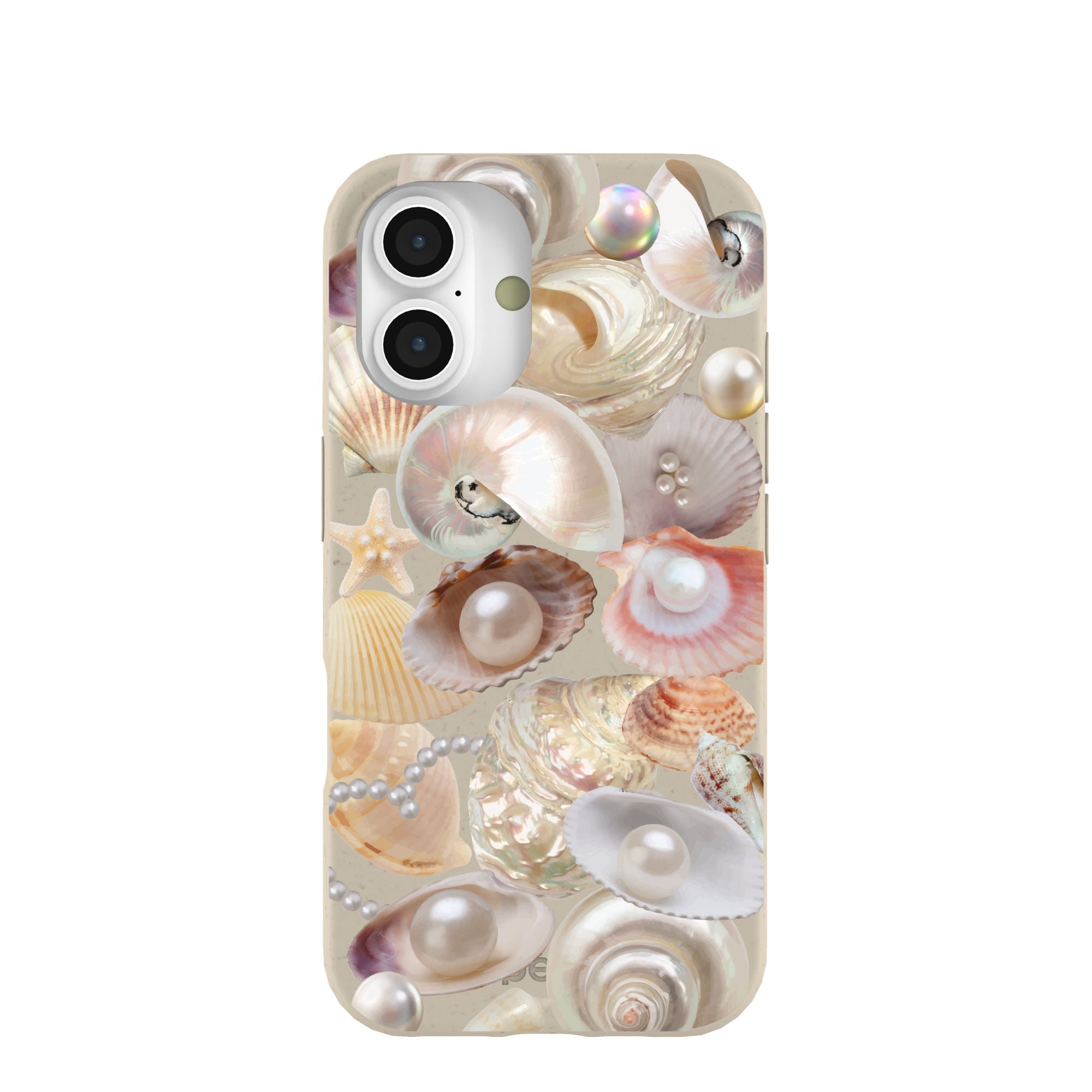 London Fog Sea Gems iPhone 16 Case Refurbished - Pela Case refurbished available on Cerqular