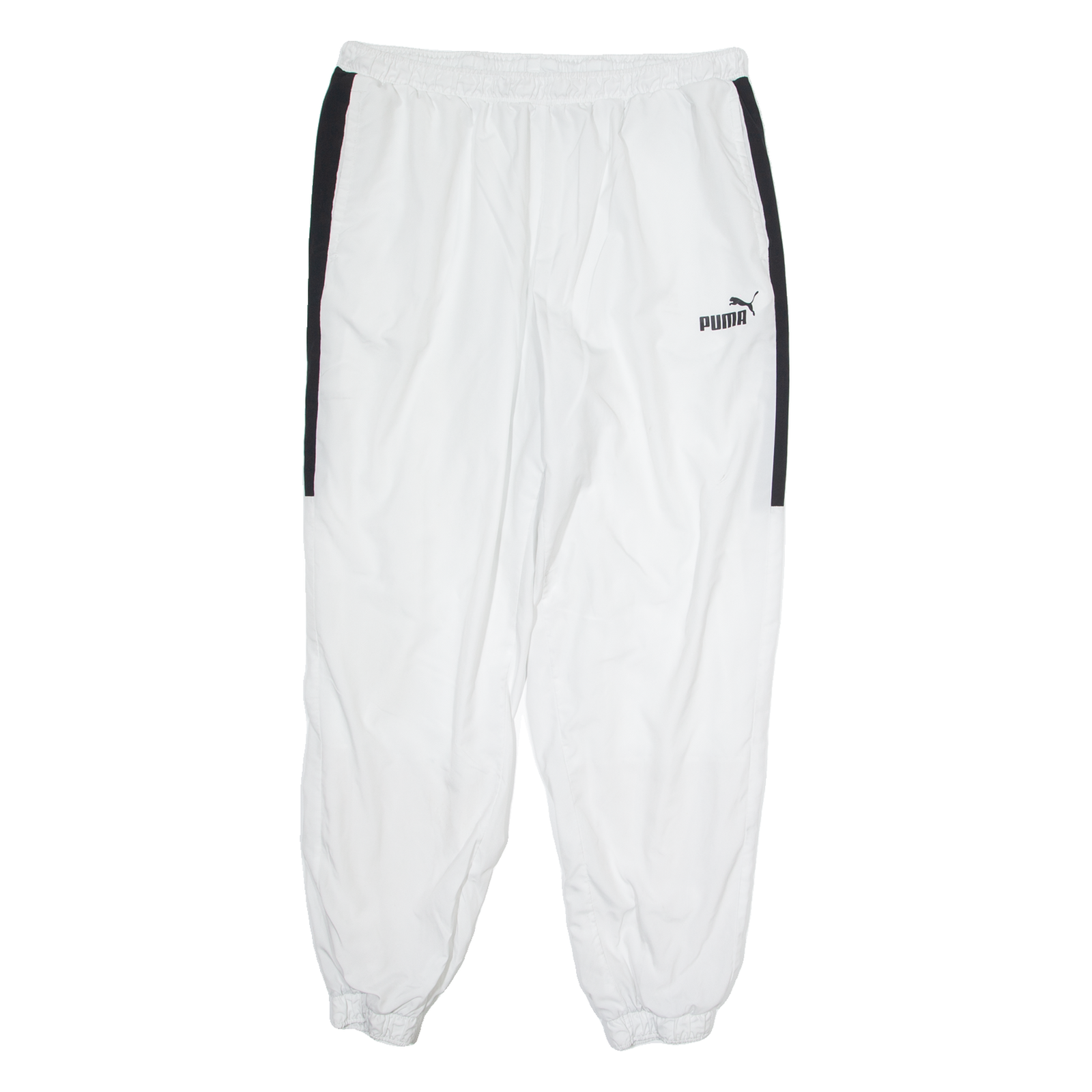 Buy PUMA Mesh Lined Mens Track Pants White Tapered 2XL W31 L34 Refurbished - $20.79 PUMA Mesh Lined Mens Track Pants White Tapered 2XL W31 L34 Refurbished - N/A refurbished available on Cerqular