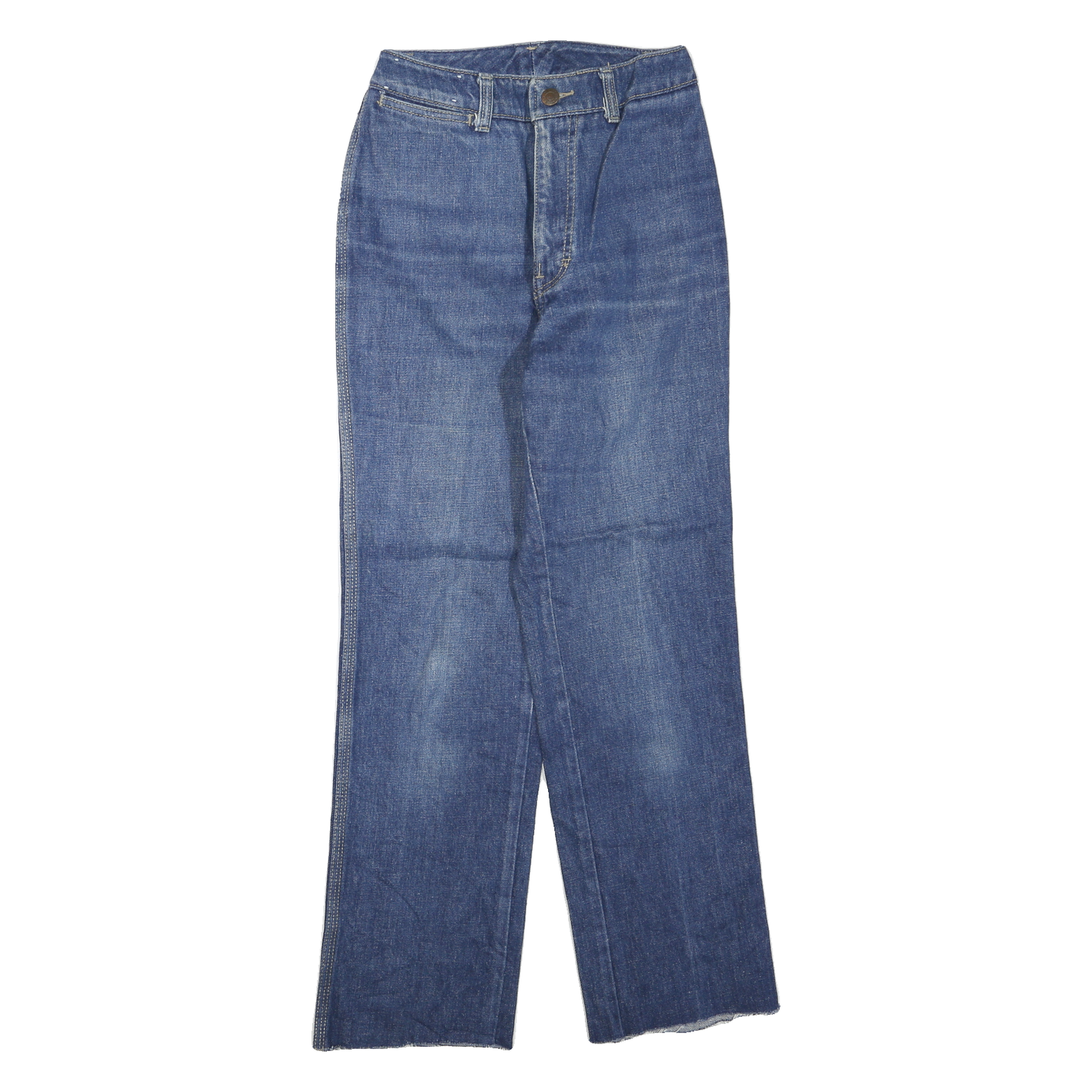 CALVIN KLEIN Mens Jeans Blue Regular Straight Denim Medium W25 L27 Classic Refurbished - N/A refurbished available on Cerqular