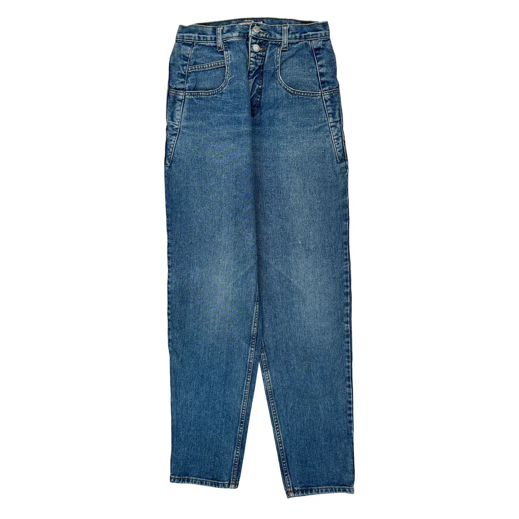 Made In USa Guess Jeans - 30W UK 10 Blue Cotton Refurbished - Thrifted (note: this is a term often used to describe second- refurbished available on Cerqular
