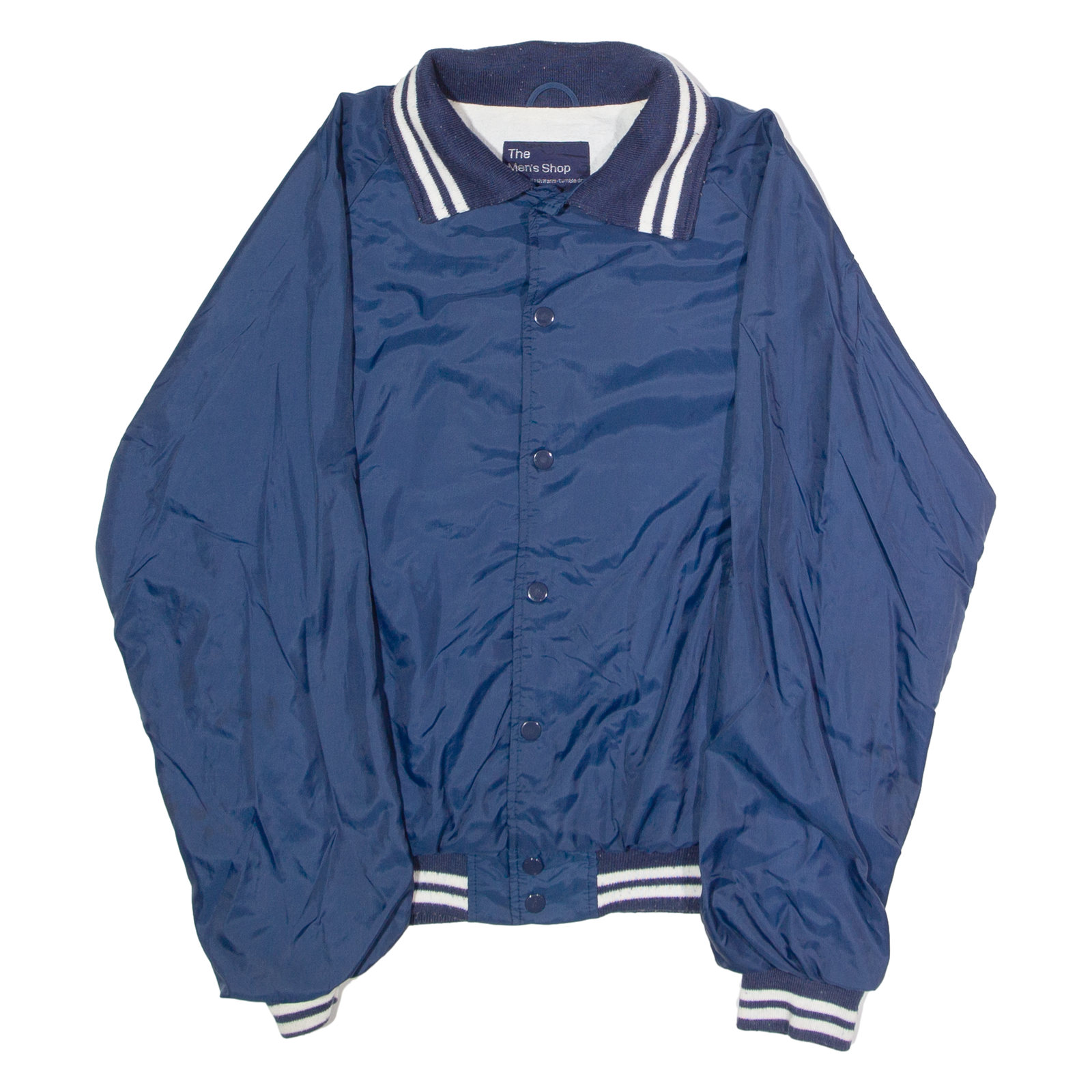 JC PENNEY Mens Coach Jacket Blue Nylon 90s USA M Refurbished - N/A refurbished available on Cerqular