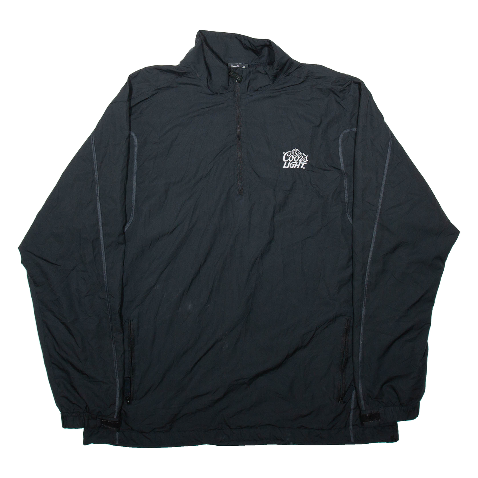 NIKE Coors Light Mens Anorak Jacket Black XL Refurbished - N/A refurbished available on Cerqular