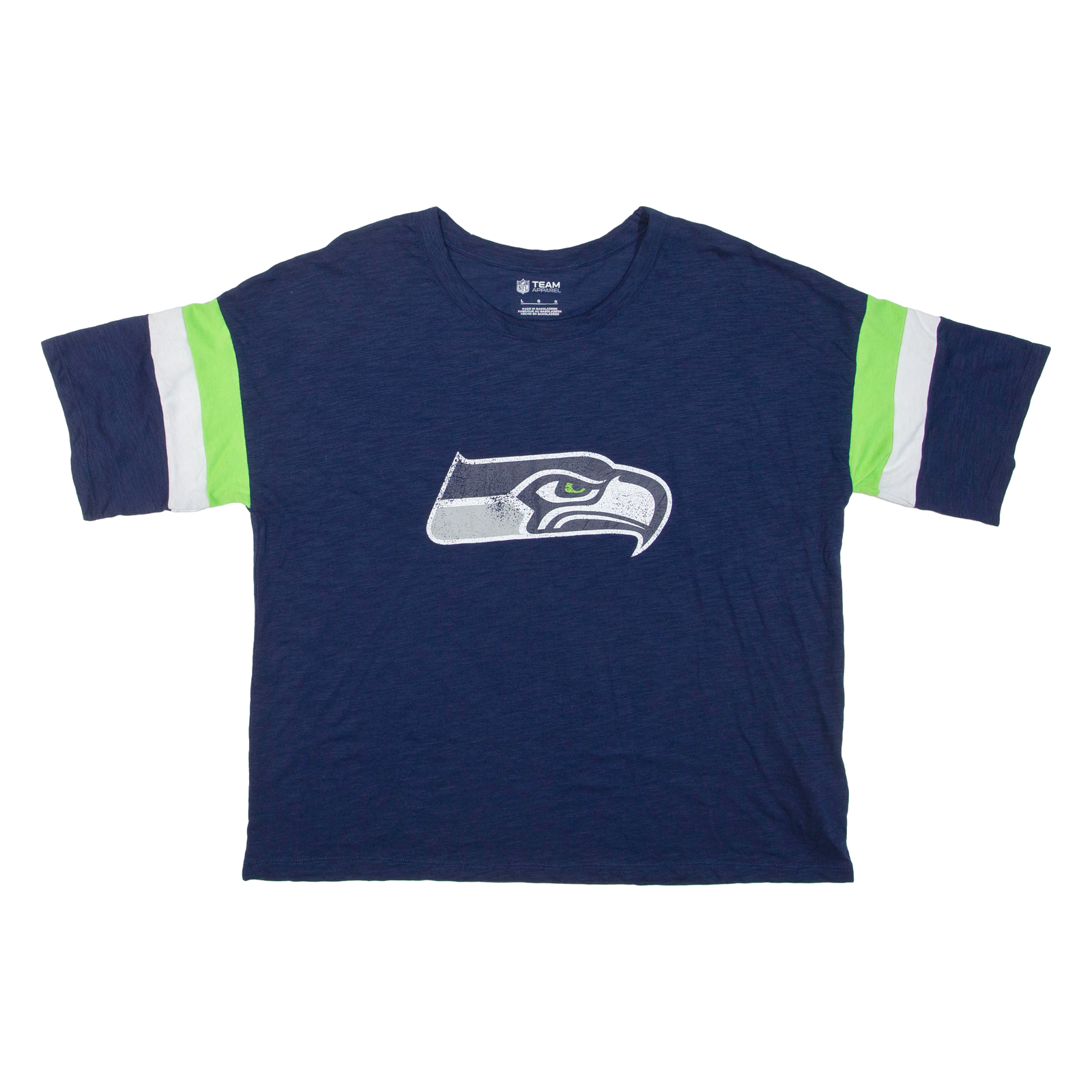Buy NFL Seattle Seahawks Womens T-Shirt Blue USA L Refurbished - $18.19 NFL Seattle Seahawks Womens T-Shirt Blue USA L Refurbished - N/A refurbished available on Cerqular