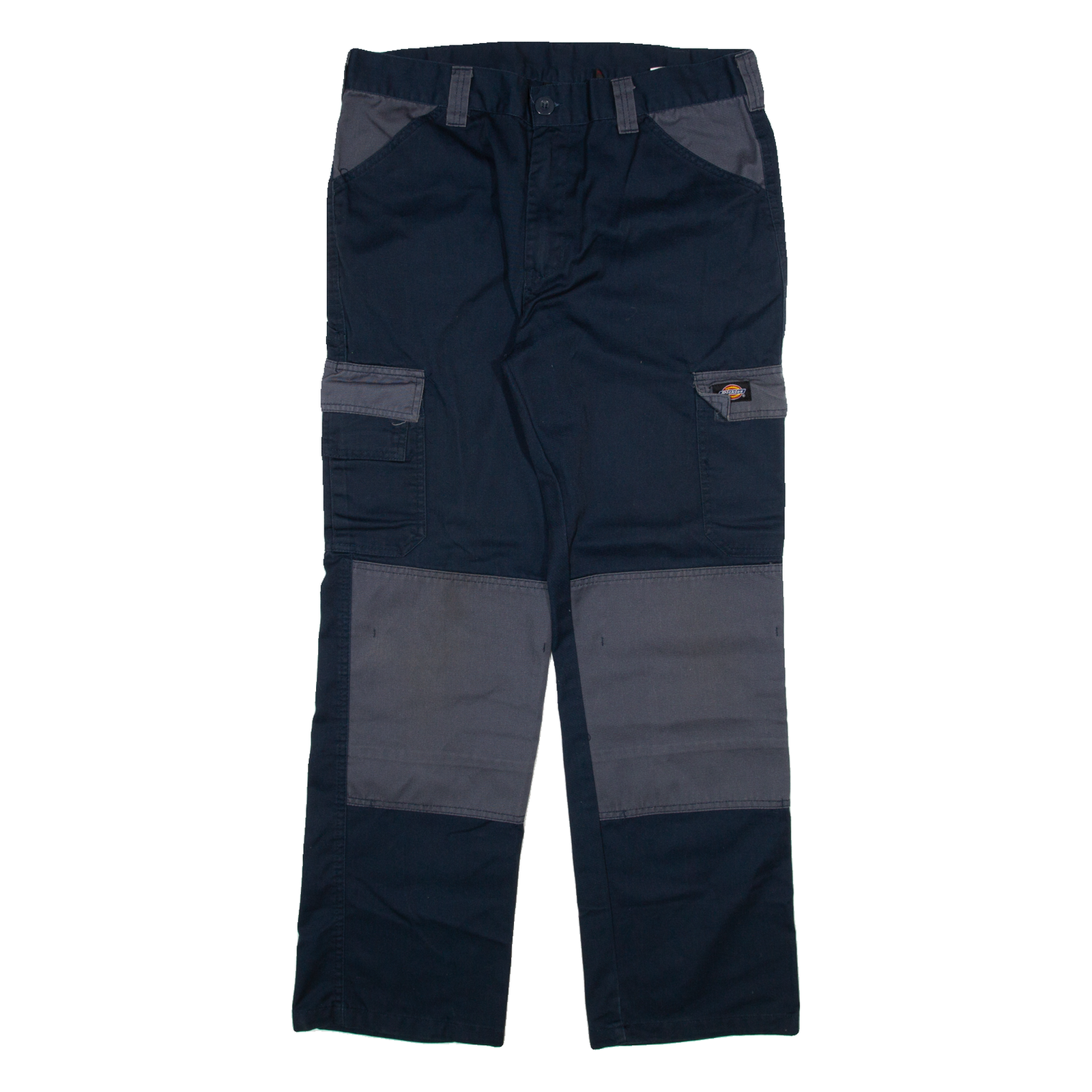 DICKIES Mens Trousers Blue Relaxed Straight W34 L30 Refurbished - N/A refurbished available on Cerqular