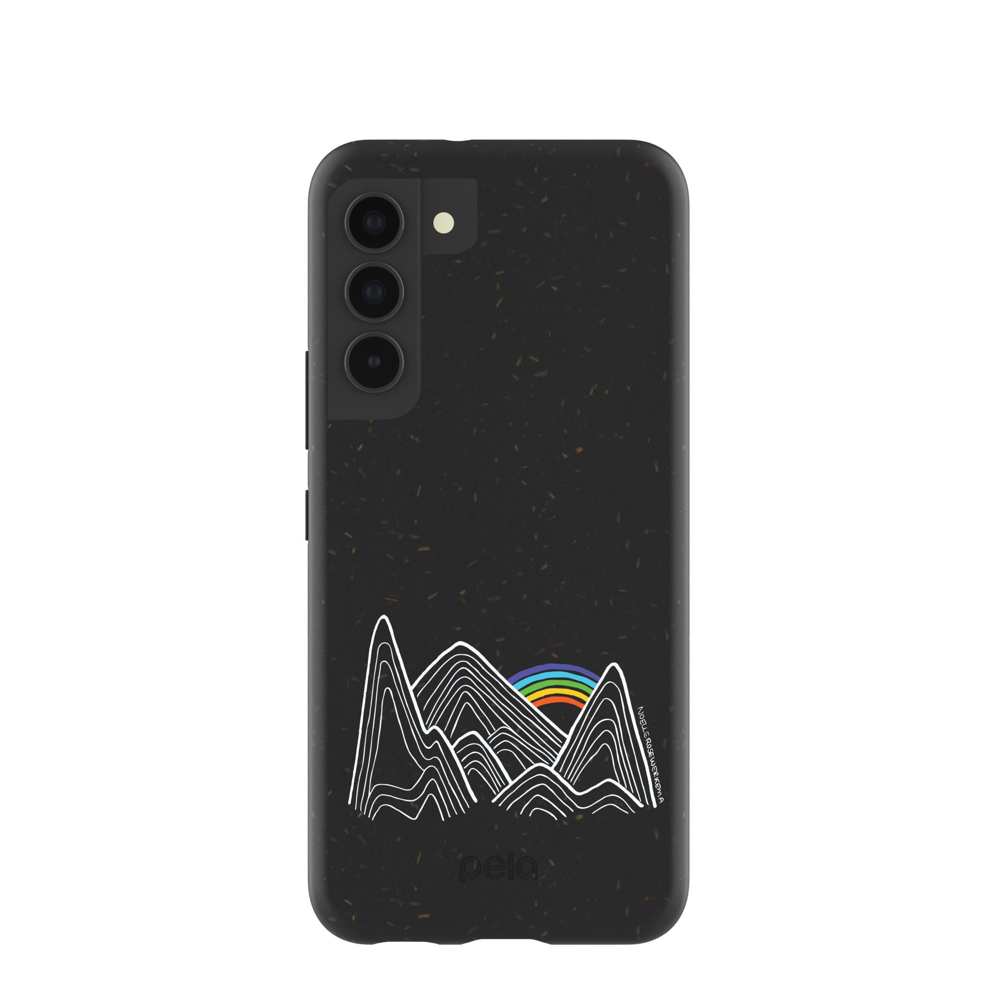 Black Elevation Samsung Galaxy S22 Case Refurbished - Pela Case refurbished available on Cerqular