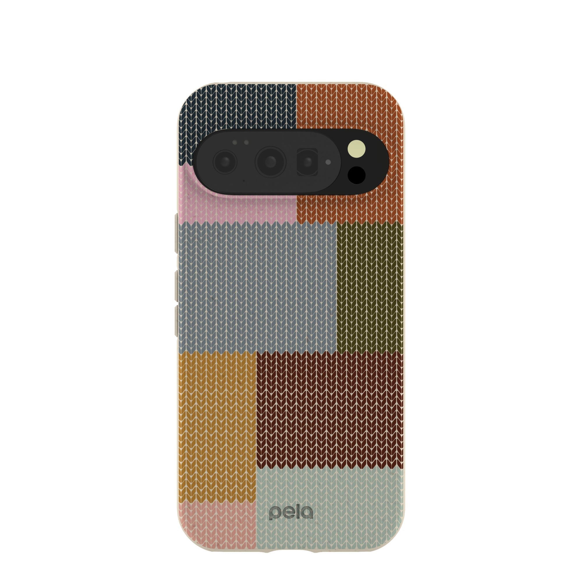 Buy London Fog Knitted Patchwork Google Pixel 10/10 Pro Case Refurbished - $65.00 London Fog Knitted Patchwork Google Pixel 10/10 Pro Case Refurbished - Pela Case refurbished available on Cerqular