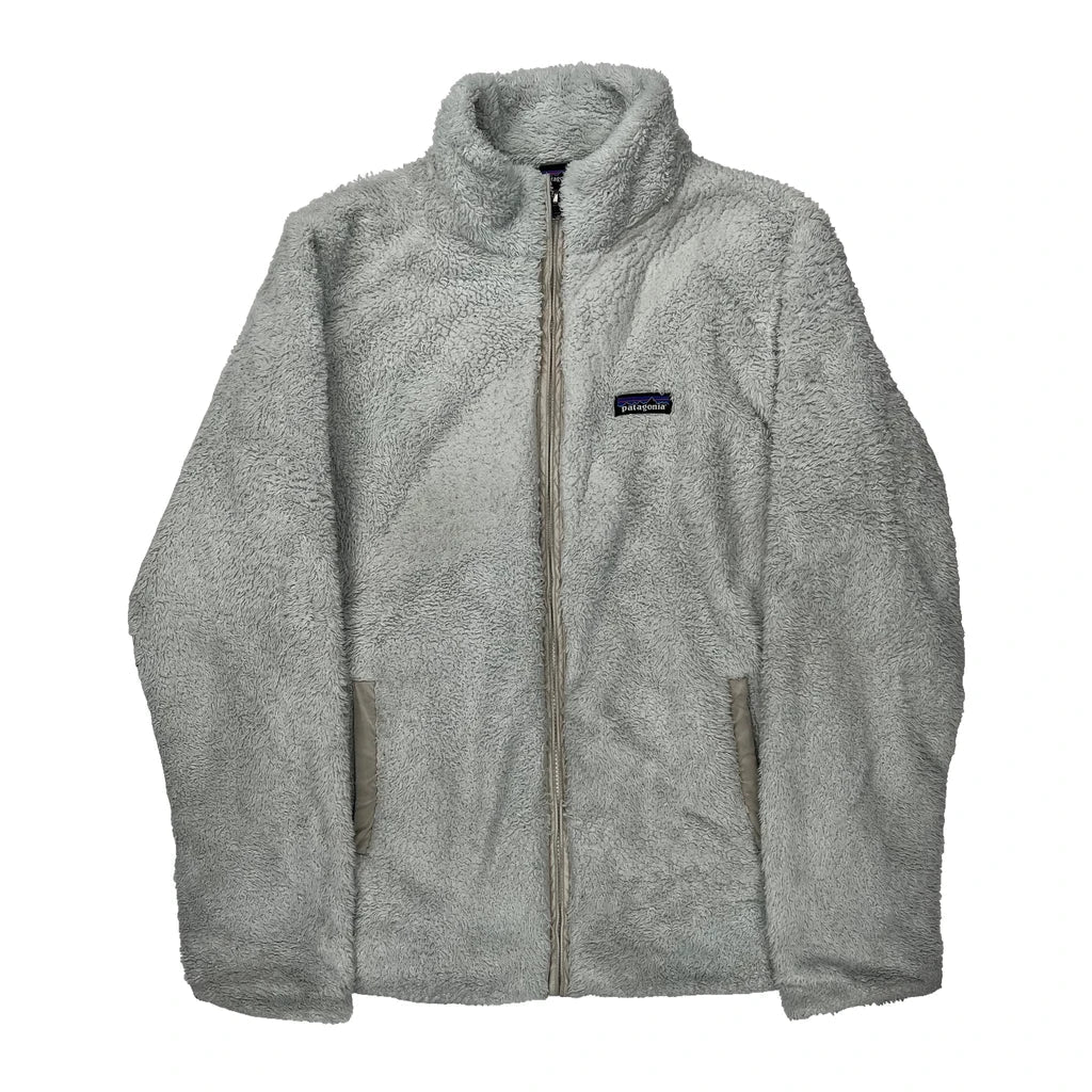 Patagonia Fleece Jacket - XL Grey Polyester Refurbished - Thrifted (note: this is a term often used to describe second- refurbished available on Cerqular