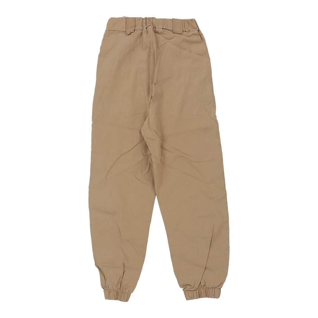 Milady Trousers - Small Beige Cotton Refurbished - Thrifted (note: this is a term often used to describe second- refurbished available on Cerqular