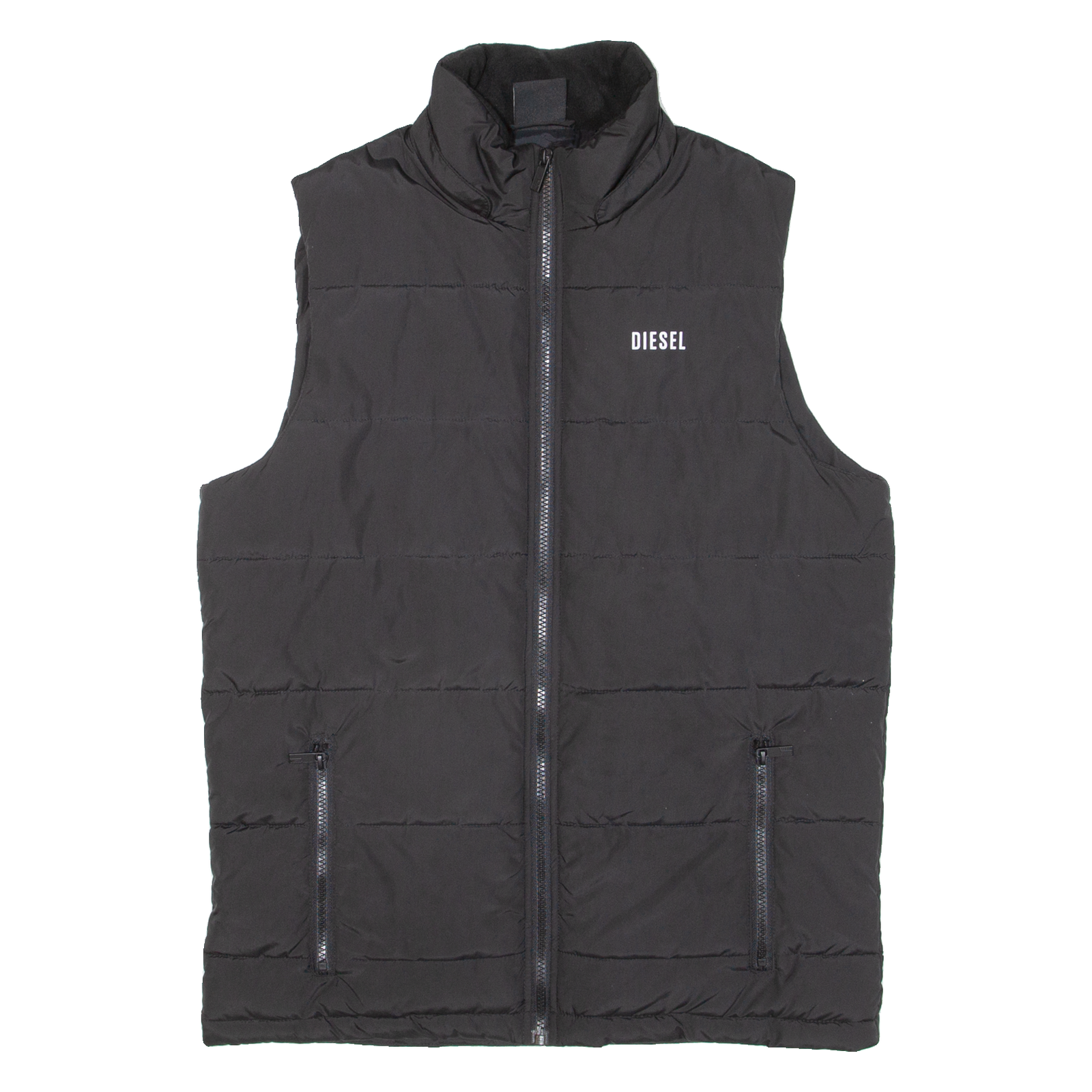 DIESEL Insulated Mens Puffer Jacket Black S Refurbished - N/A refurbished available on Cerqular
