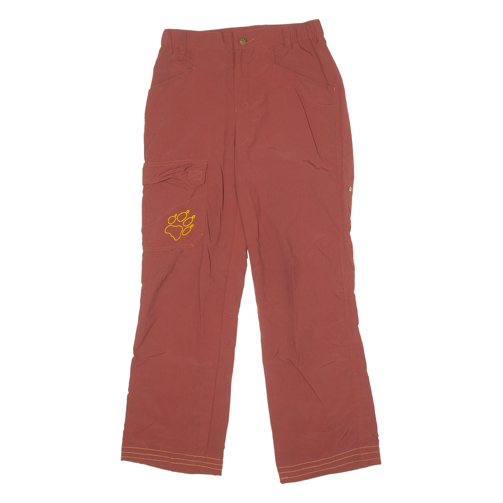 JACK WOLFSKIN Outdoor Womens Trousers Red Regular Wide-Leg W28 L27 Refurbished - N/A refurbished available on Cerqular