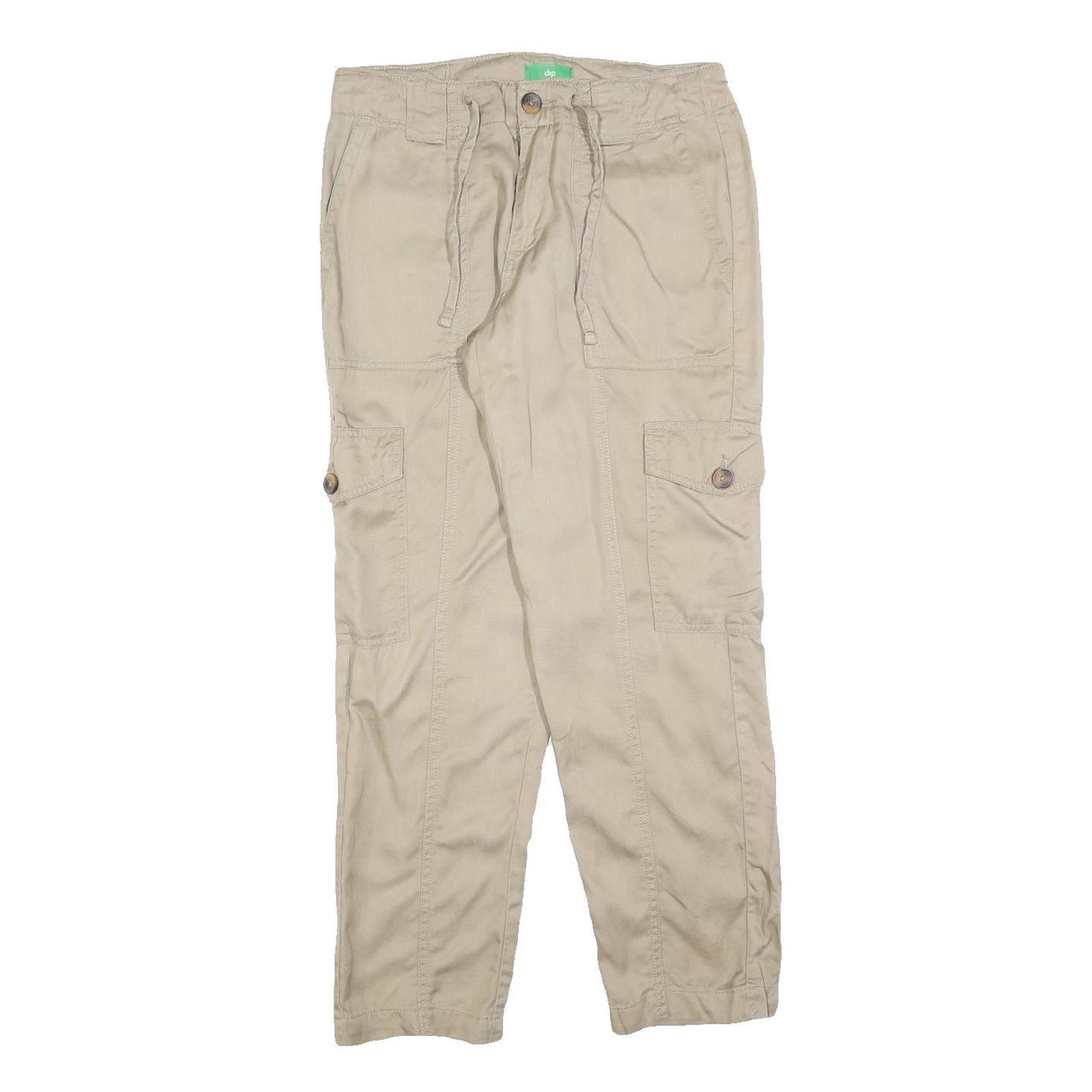 Buy DIP Womens Beige Cotton Blend Regular Cargo Trousers W30 L28 Casual Utility Zip Refurbished - $23.39 DIP Womens Beige Cotton Blend Regular Cargo Trousers W30 L28 Casual Utility Zip Refurbished - N/A refurbished available on Cerqular