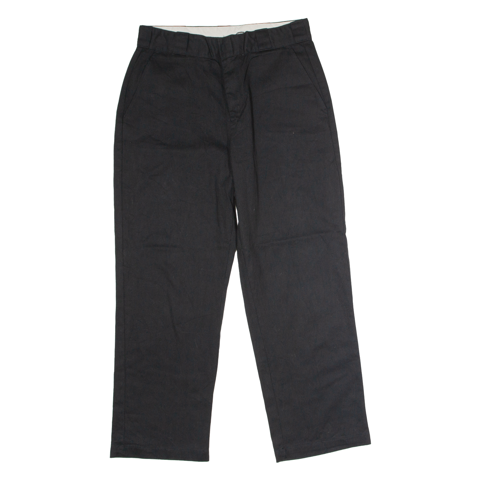 DICKIES Workwear Mens Twill Trousers Black Regular Straight W30 L27 Refurbished - N/A refurbished available on Cerqular