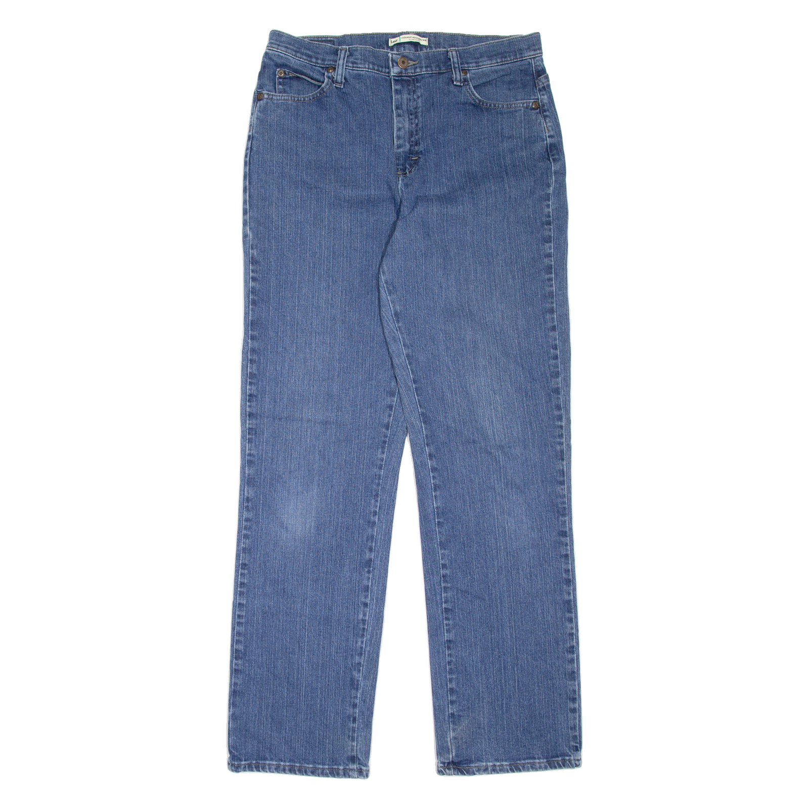 LEE Womens Jeans Blue Relaxed Straight W32 L32 Refurbished - N/A refurbished available on Cerqular