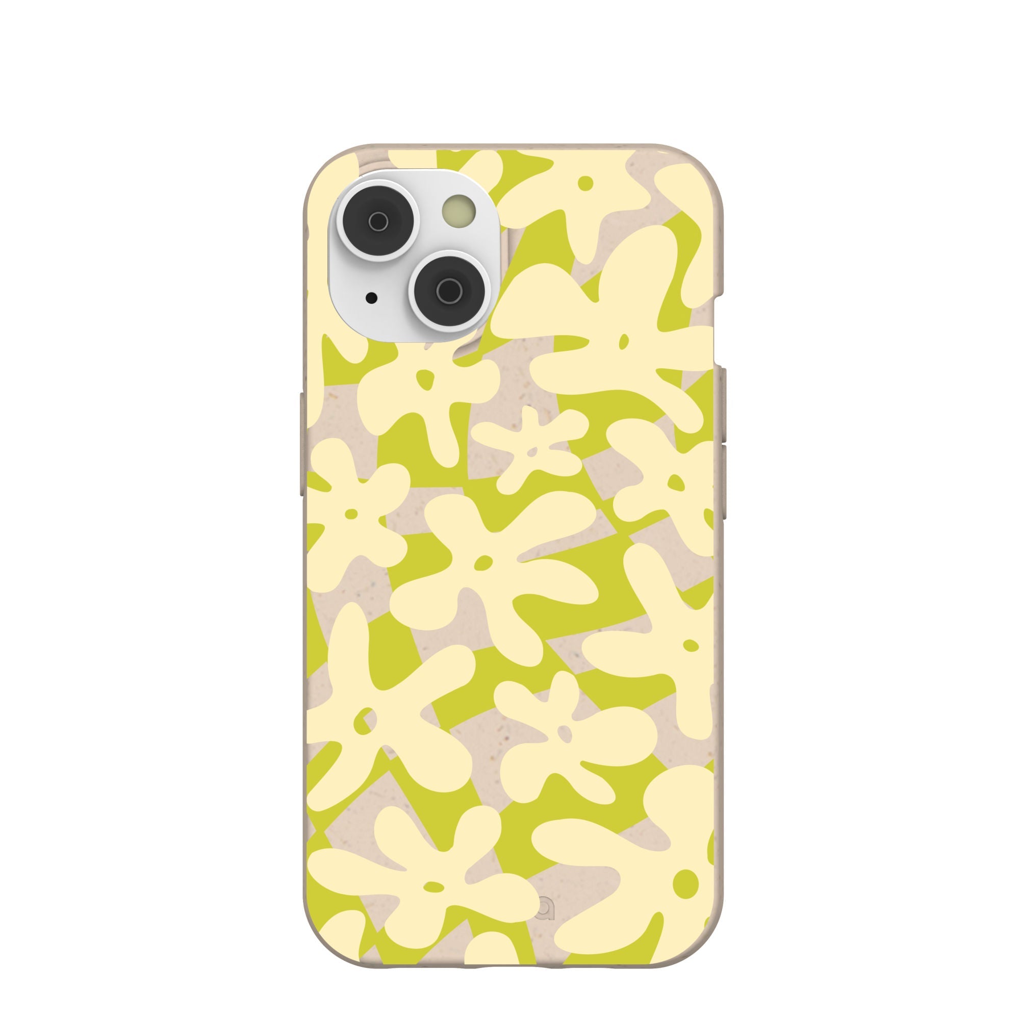 Seashell Floral Daze iPhone 14/16e Case Refurbished - Pela Case refurbished available on Cerqular