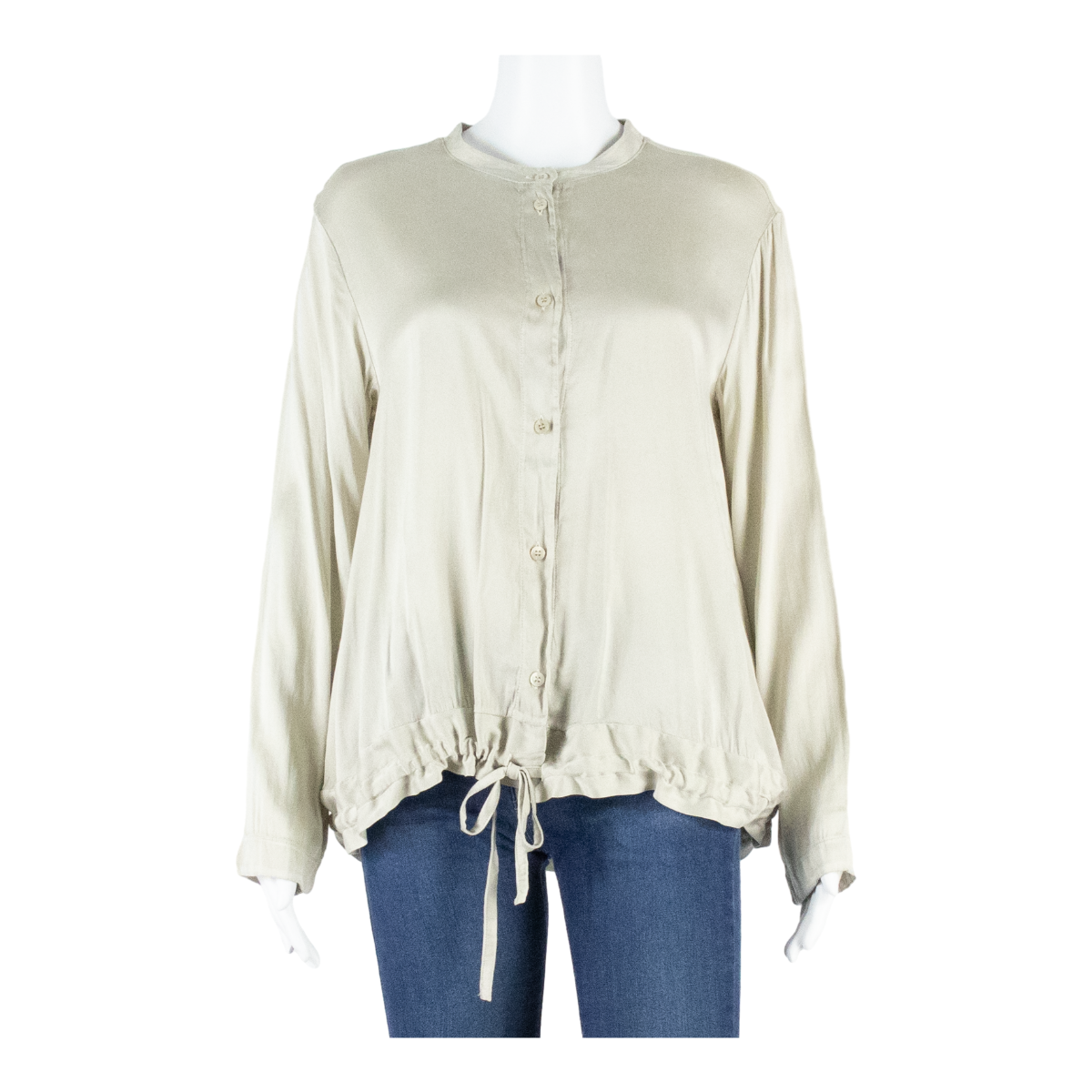 Buy Womens Blouse Beige Long Sleeve M Refurbished - $16.89 Womens Blouse Beige Long Sleeve M Refurbished - N/A refurbished available on Cerqular