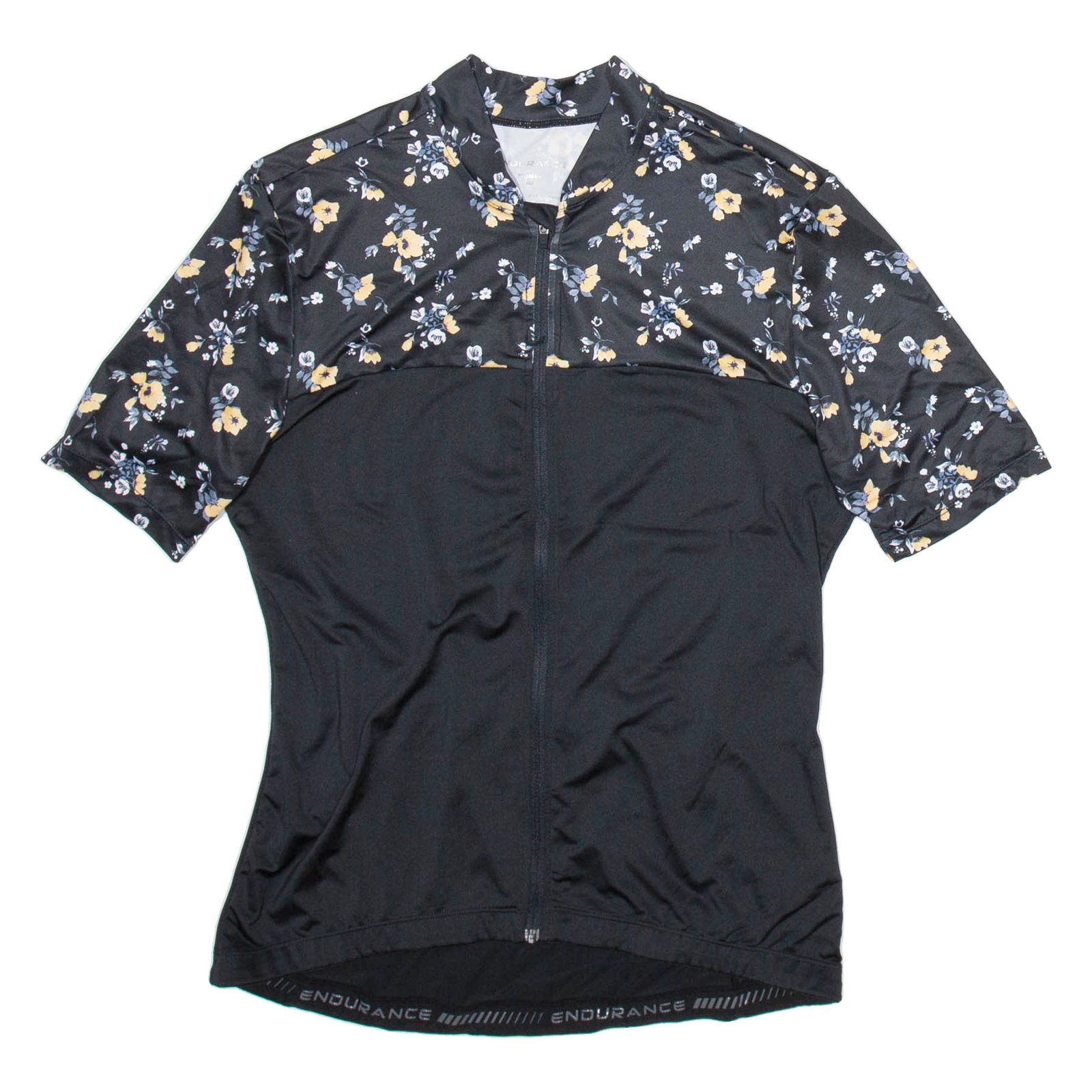 ENDURANCE Full Zip Cycling Womens Jersey Black L Refurbished - N/A refurbished available on Cerqular