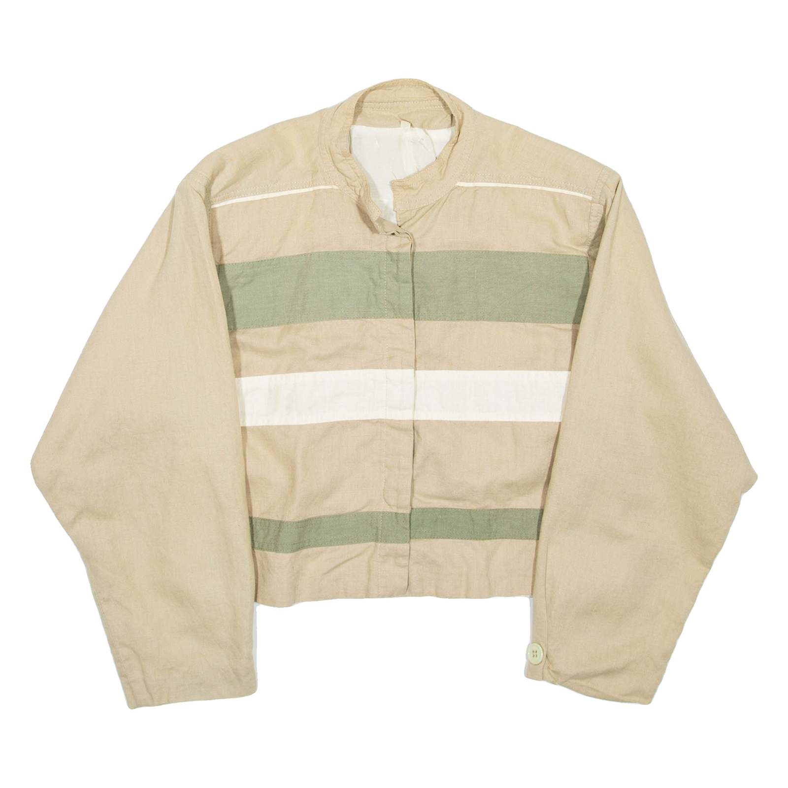 Cropped Womens Overcoat Coat Beige L Refurbished - N/A refurbished available on Cerqular